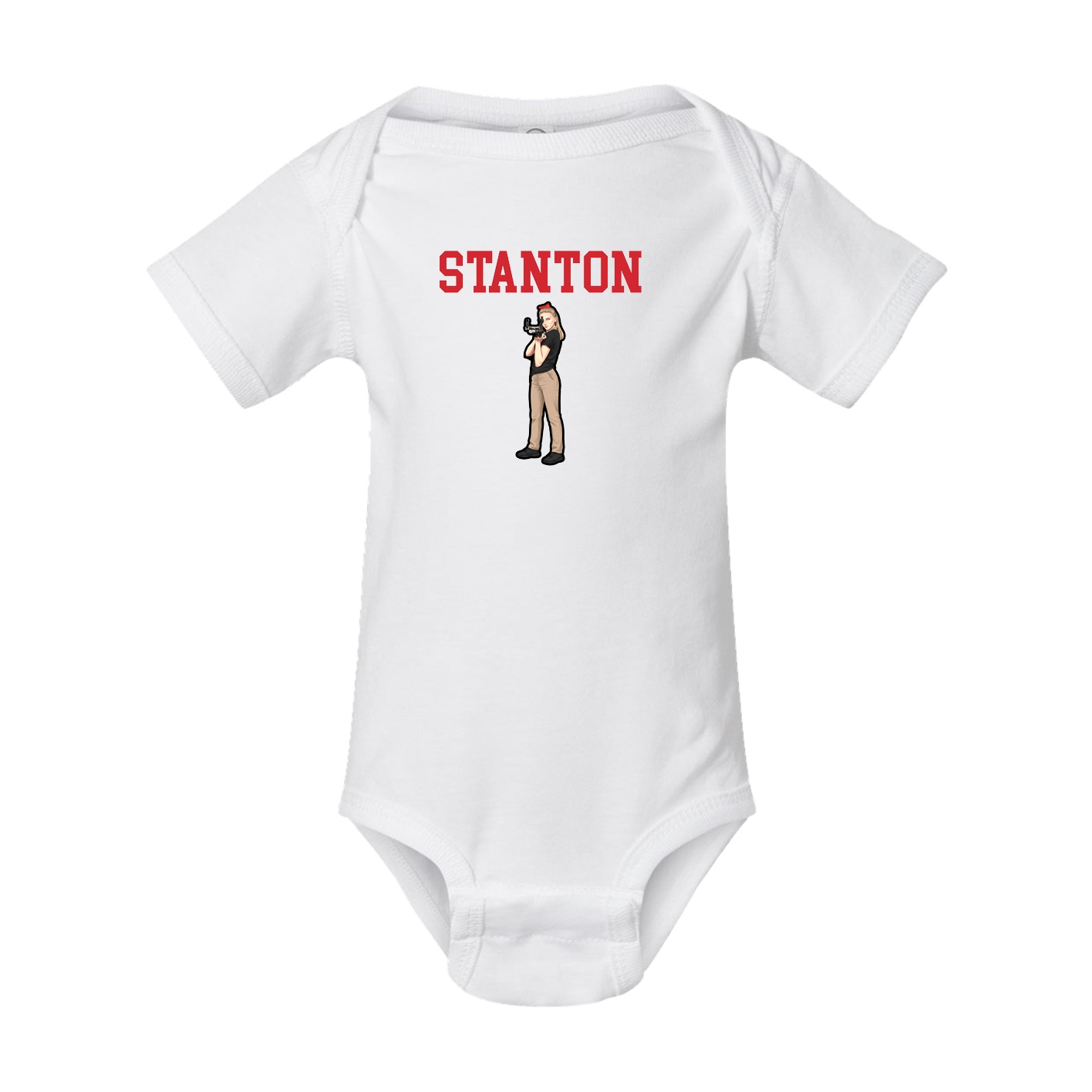 Baby Onesie — Shirsey in White