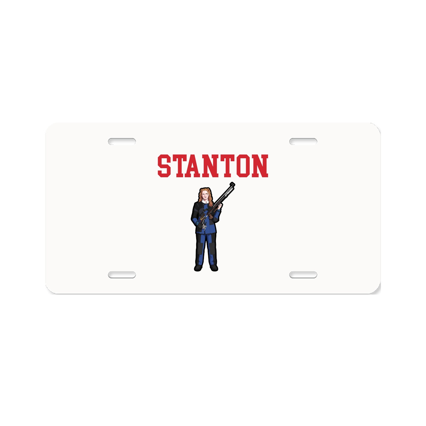 License Plate — Shirsey in Classic