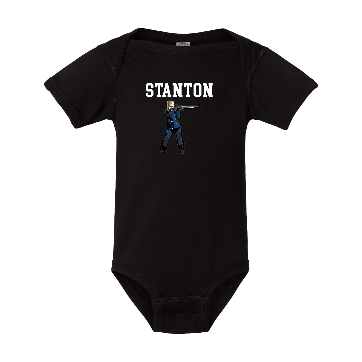 Baby Onesie — Shirsey in Black