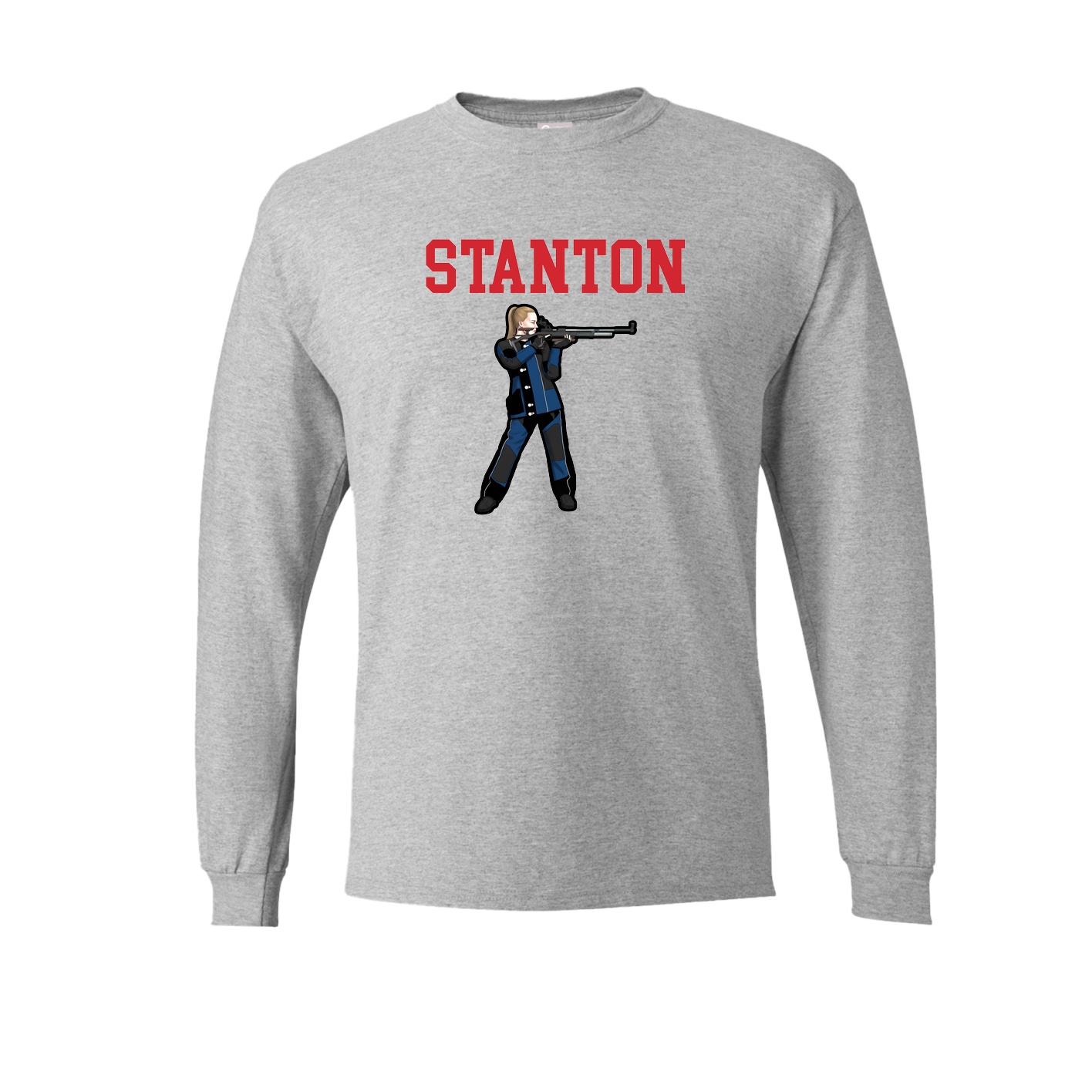 Long Sleeve Tee — Shirsey in Grey