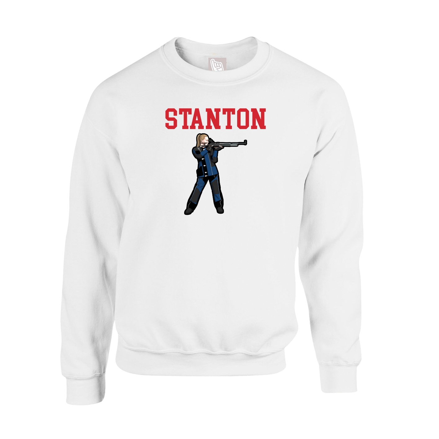 Fleece Crew — Shirsey in White