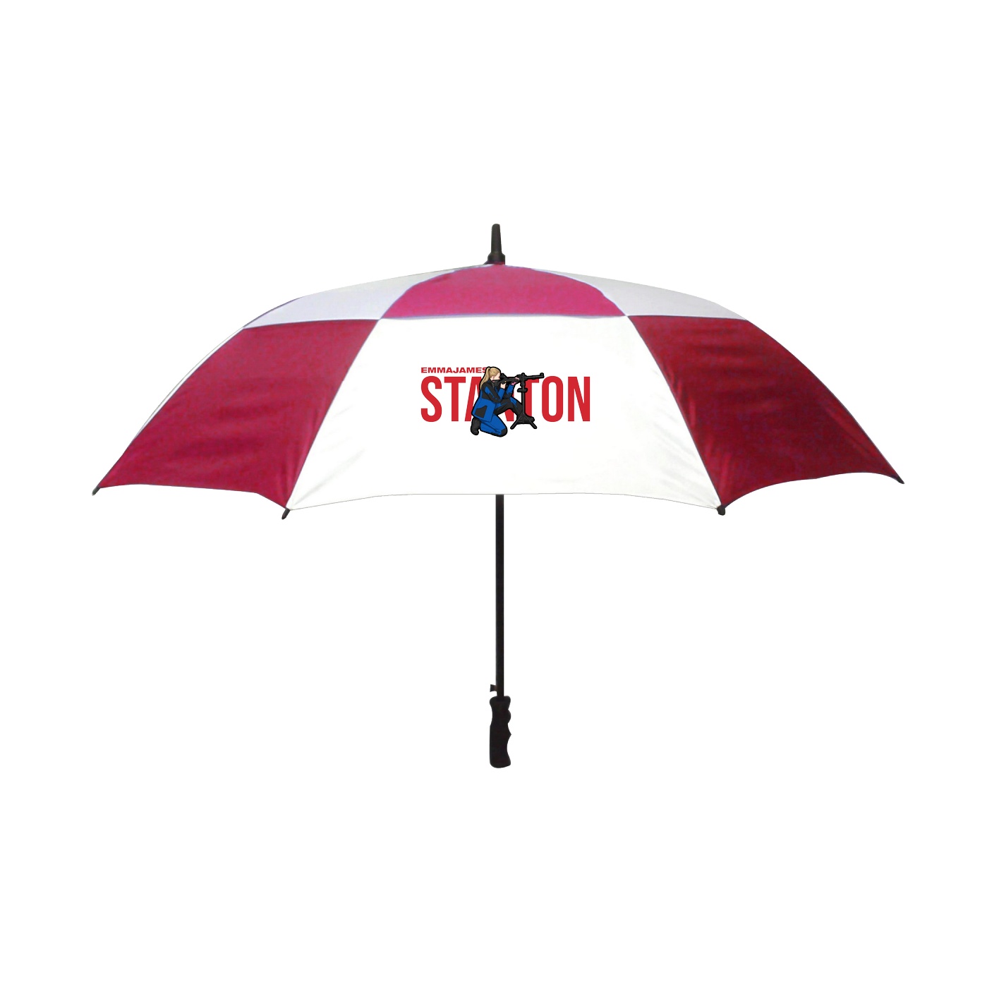 Golf Umbrella — Player Name in Red