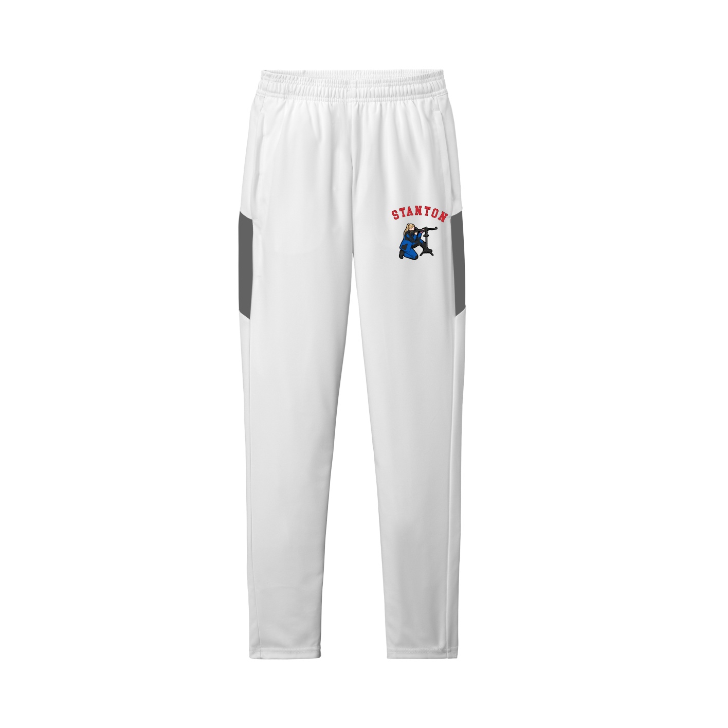 Team Travel Pant — Shirsey Arch in White/Grey