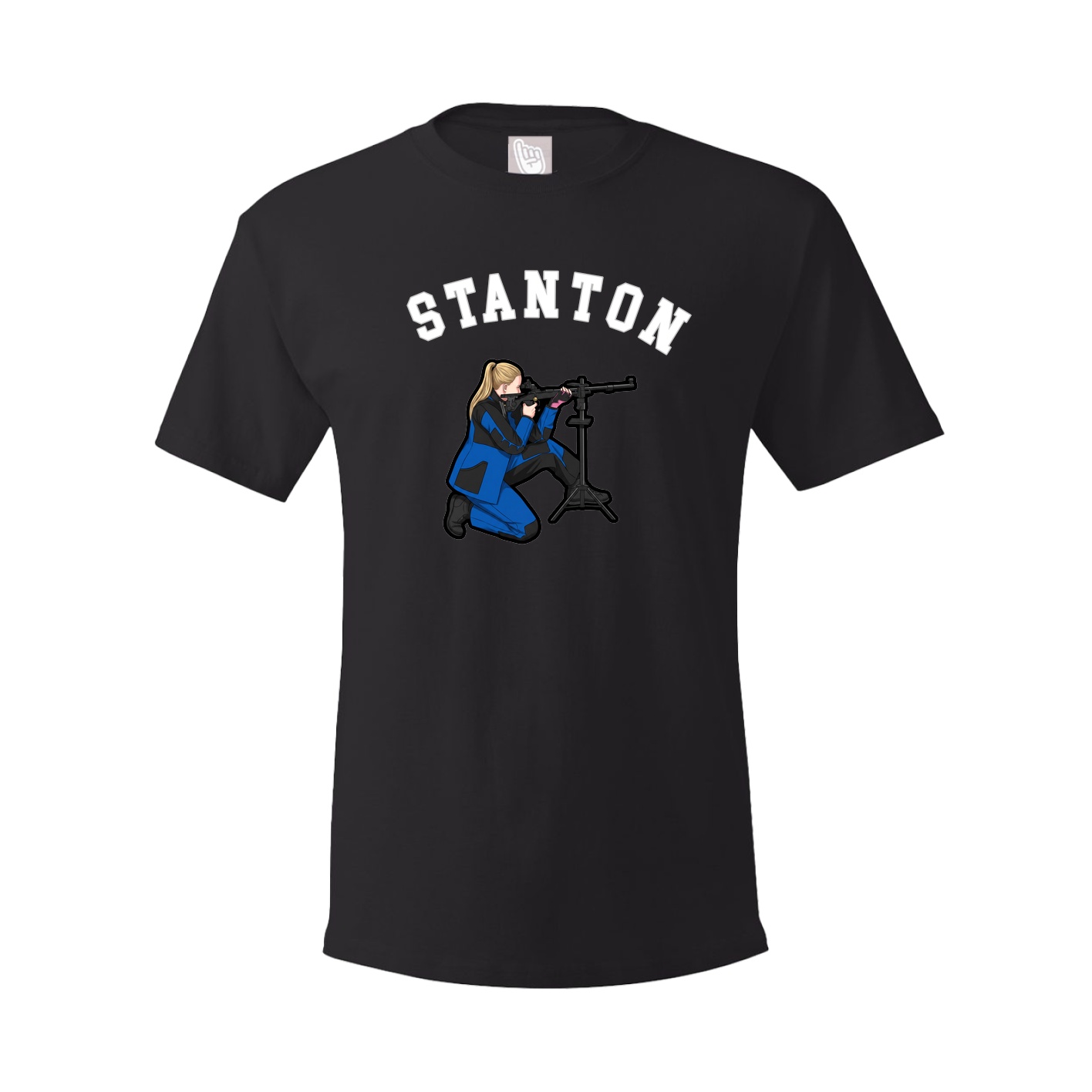 Youth Tee — Shirsey Arch in Black