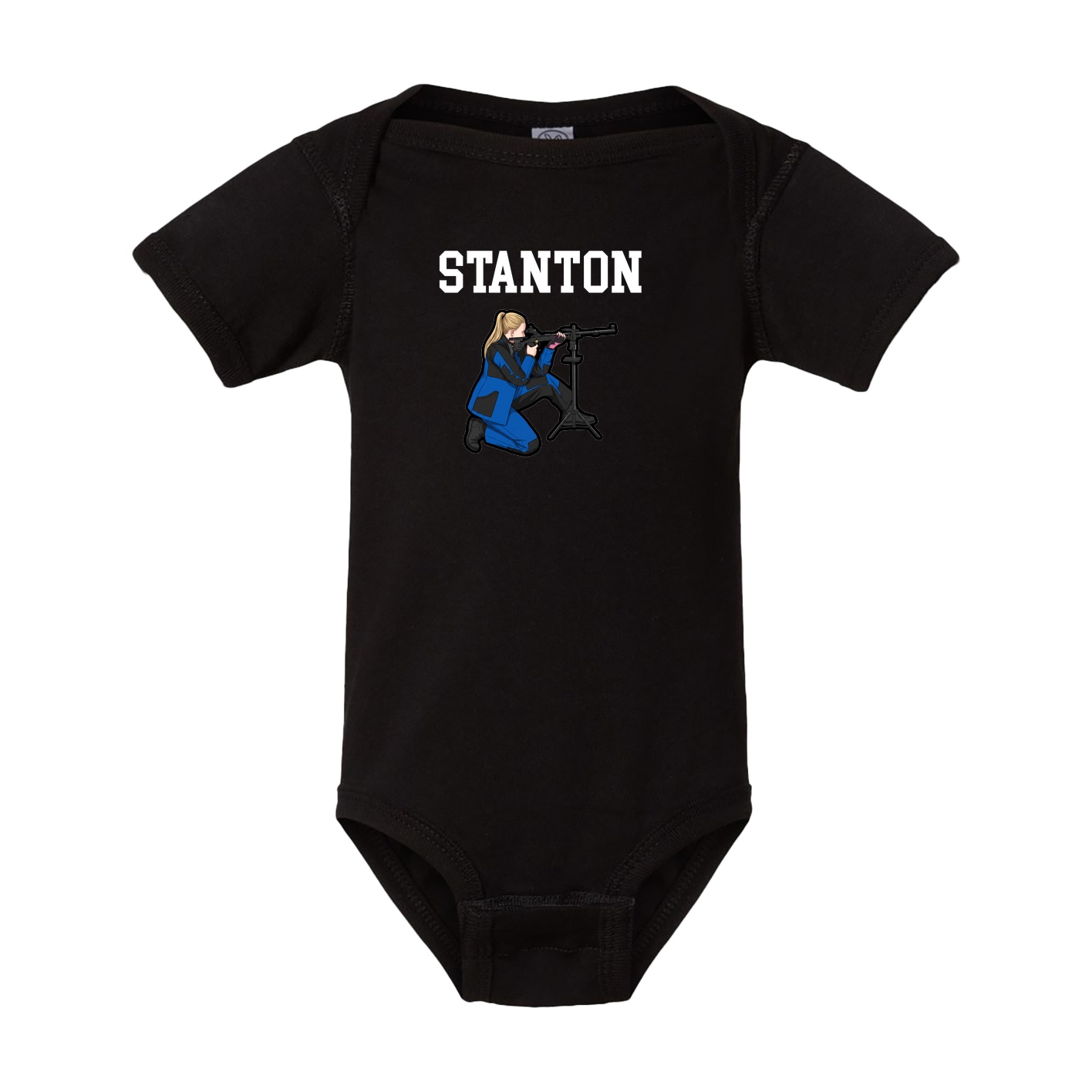 Baby Onesie — Shirsey in Black
