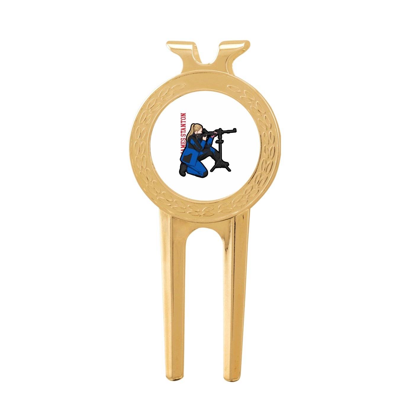 Divot Tool with Ball Marker — Name Vertical in Classic