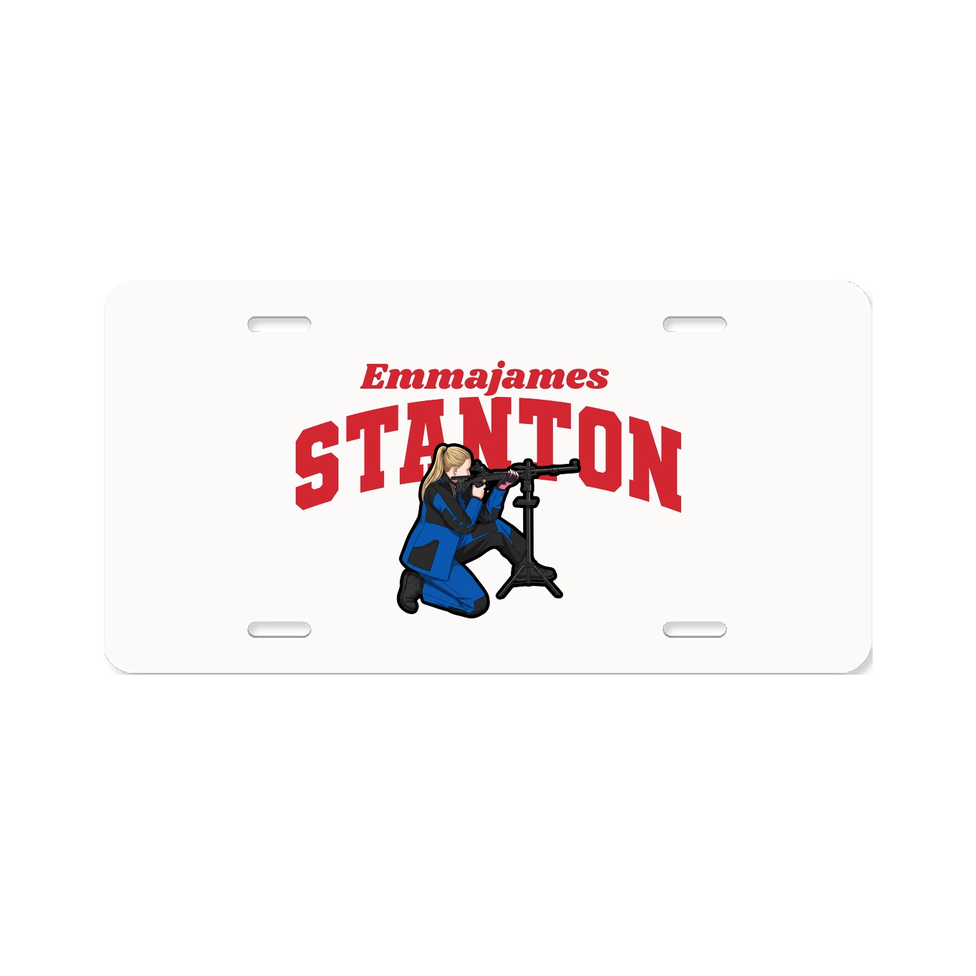 License Plate — Signature Arch in Classic