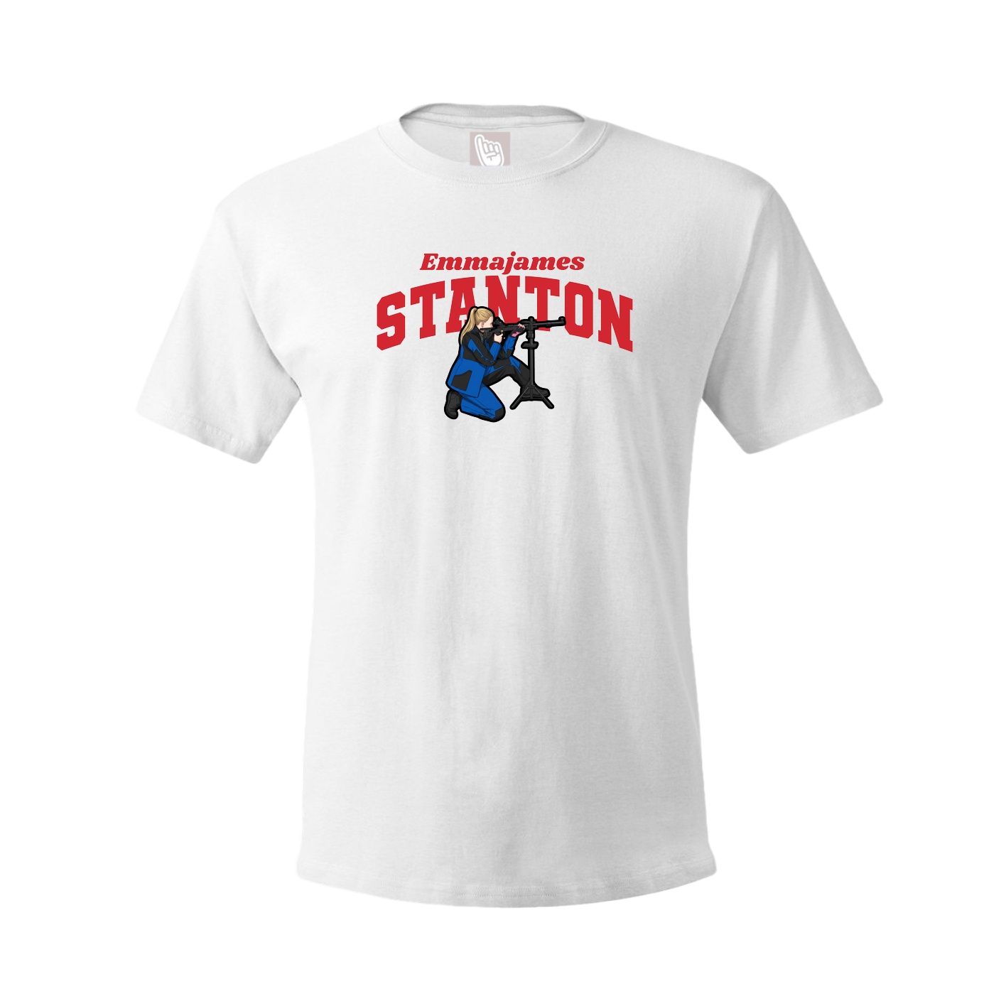 Tee — Signature Arch in White