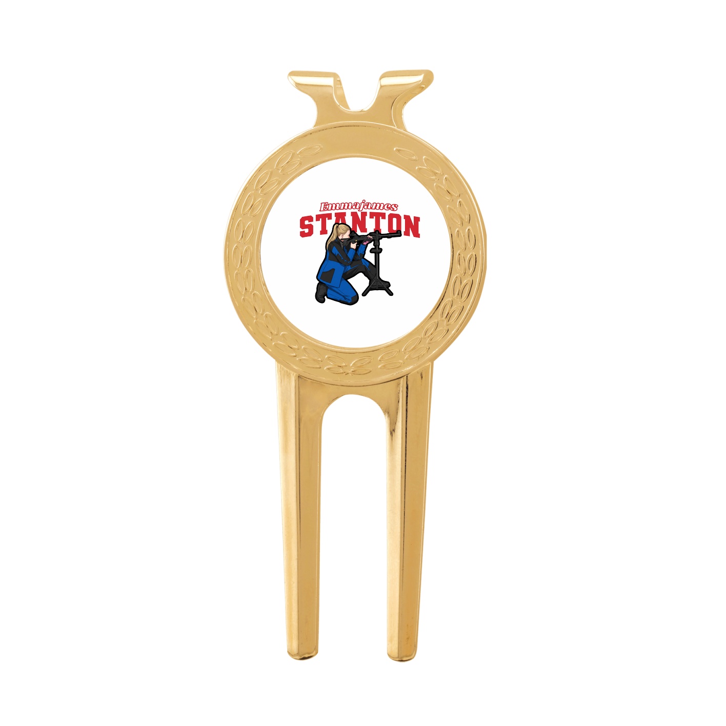 Divot Tool with Ball Marker — Name Arch in Classic