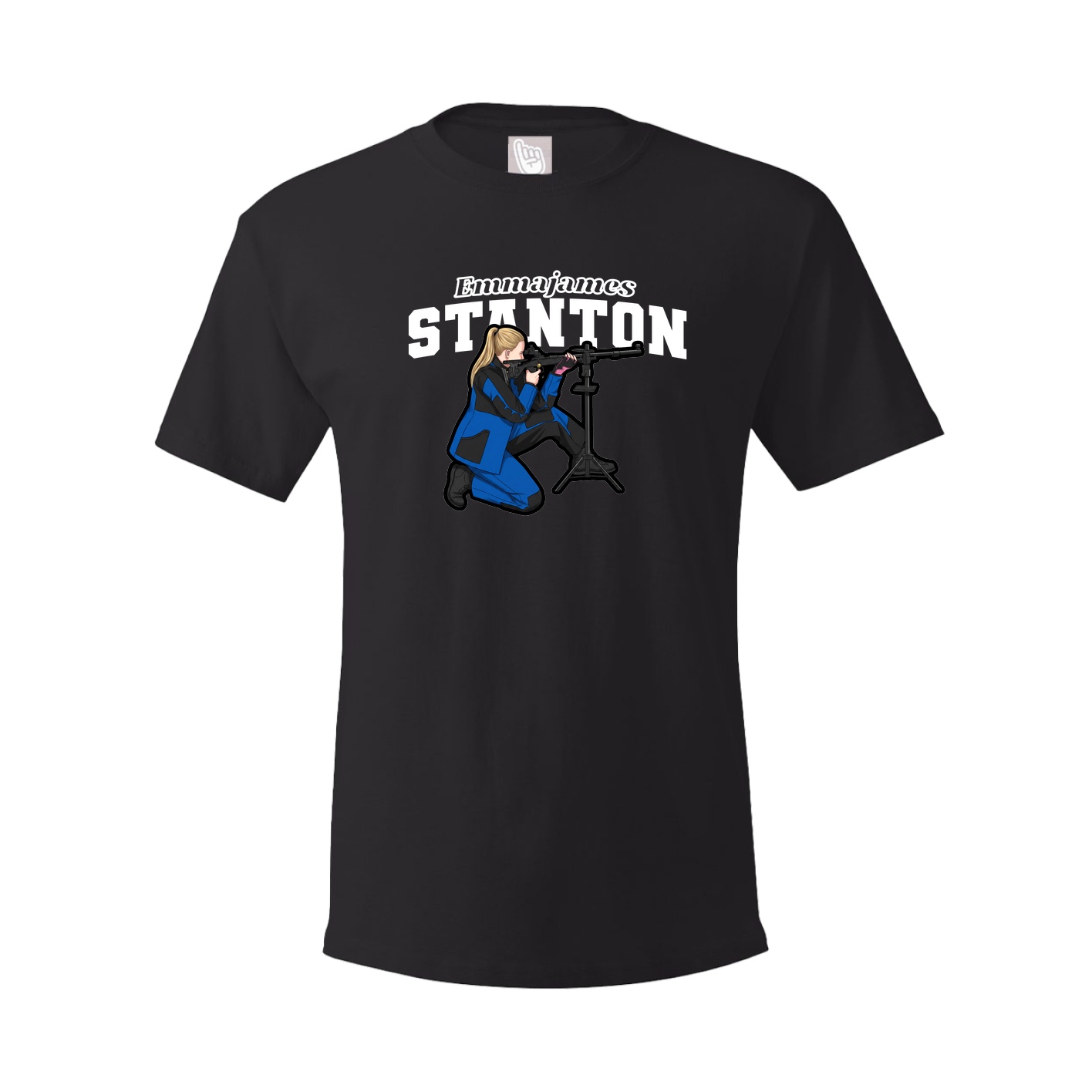 Tee — Name Arch in Black