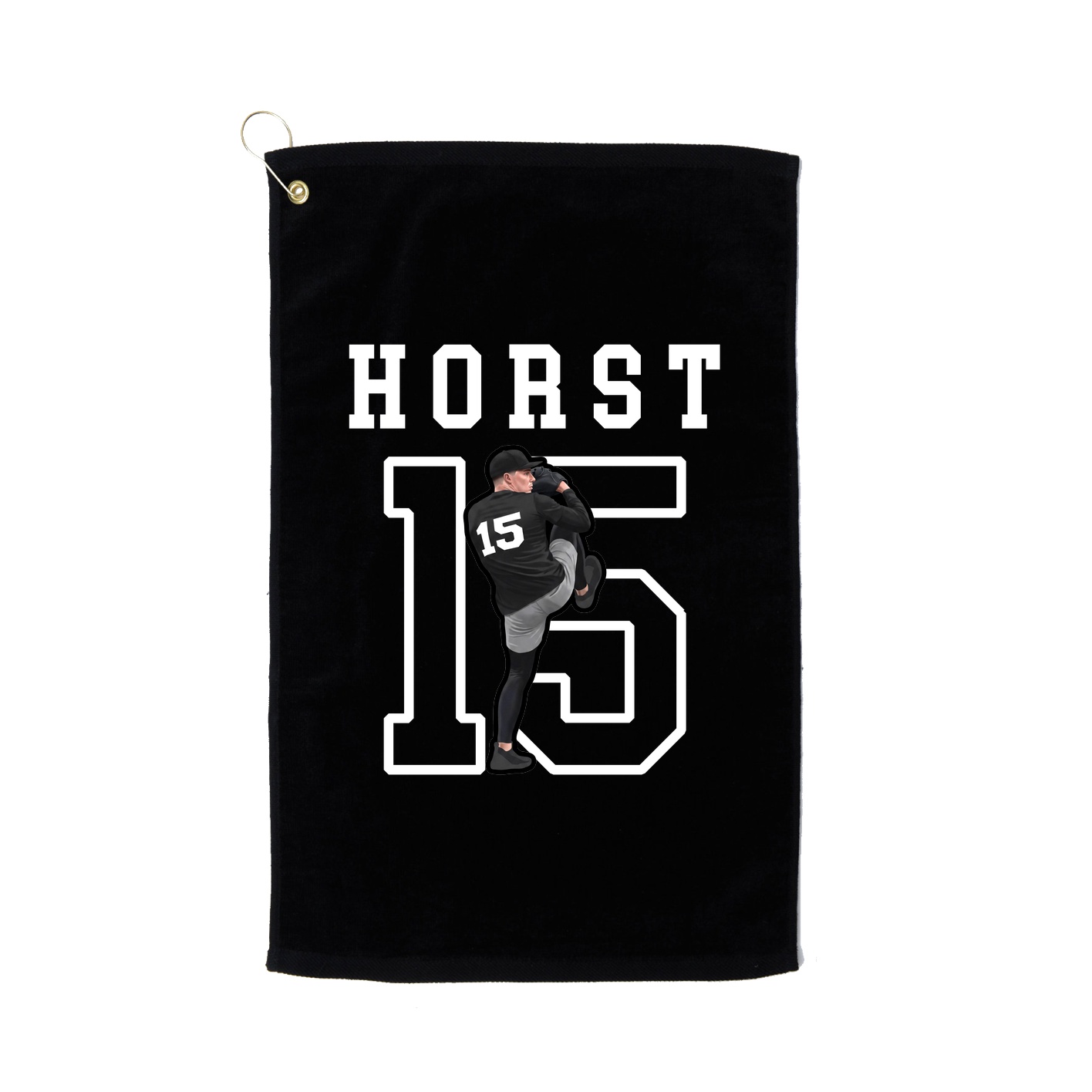 Golf Towel — Shirsey in Black