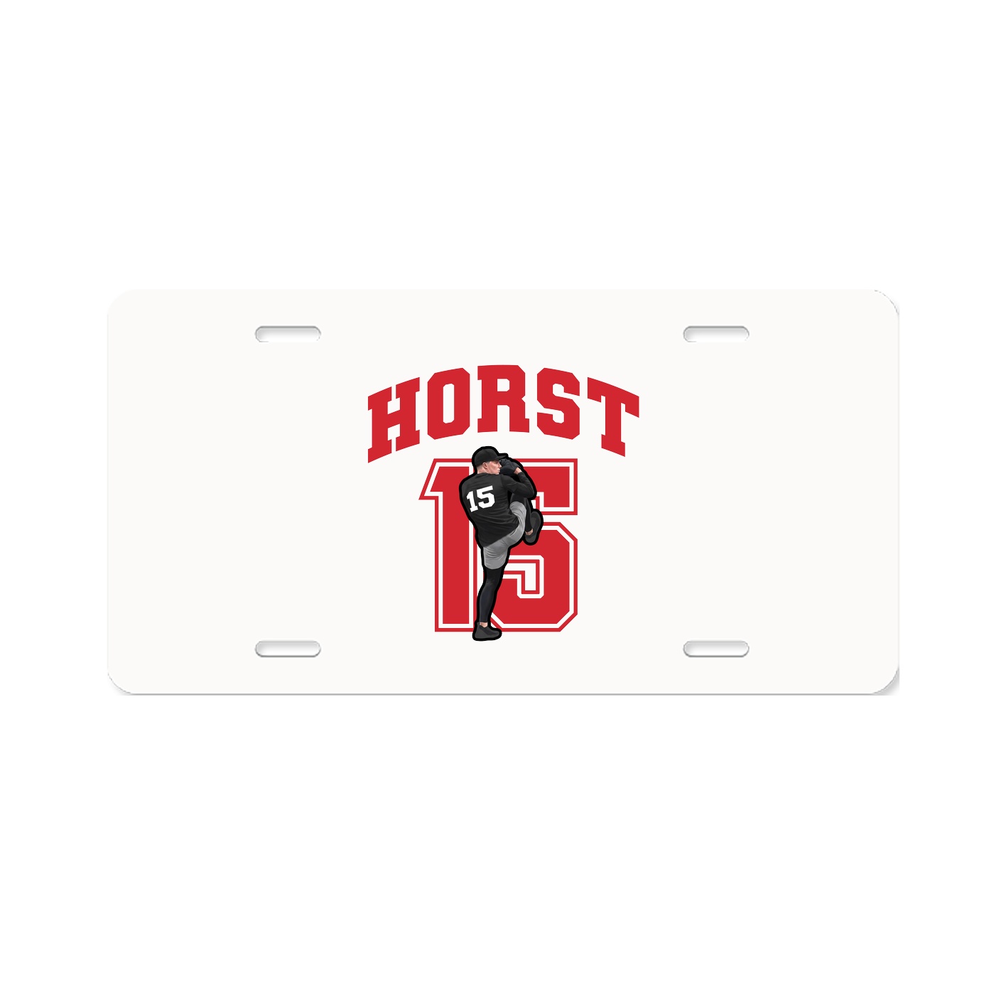 License Plate — Number in Classic