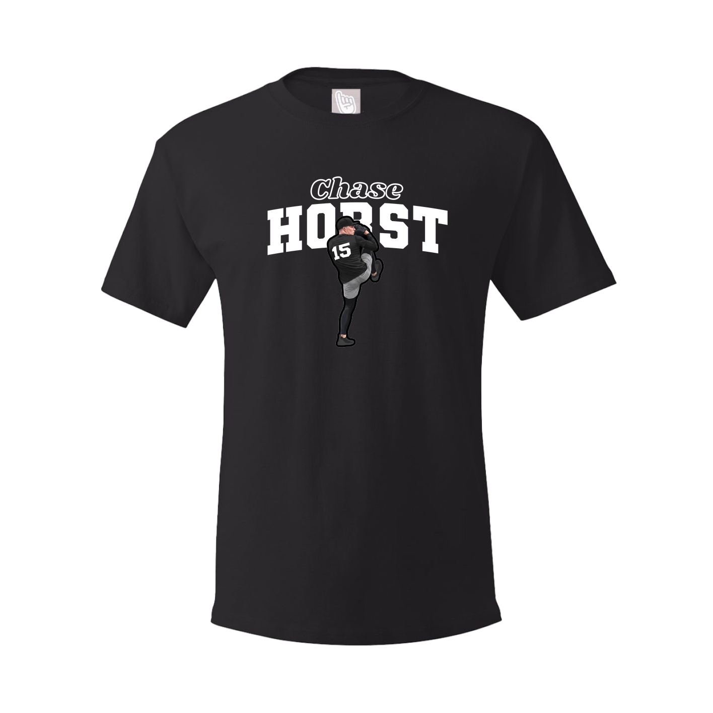 Youth Tee — Name Arch in Black