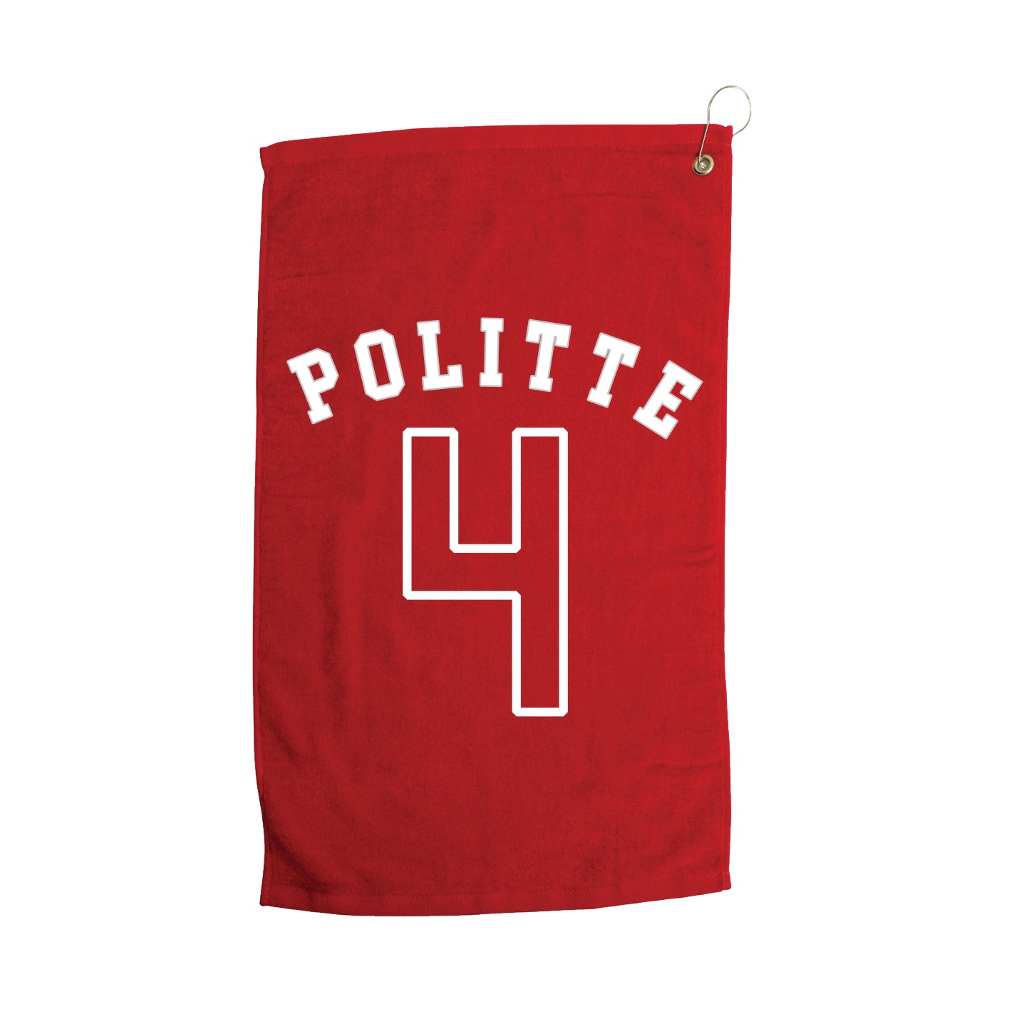 Golf Towel — Shirsey Arch in Red