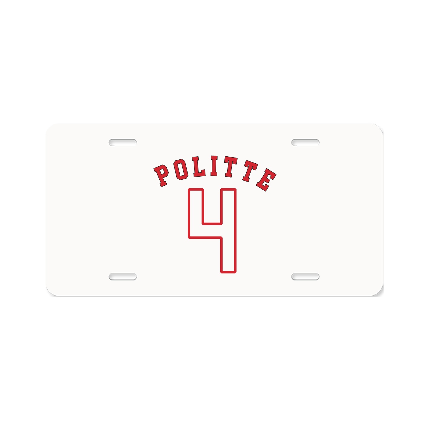 License Plate — Shirsey Arch in Classic