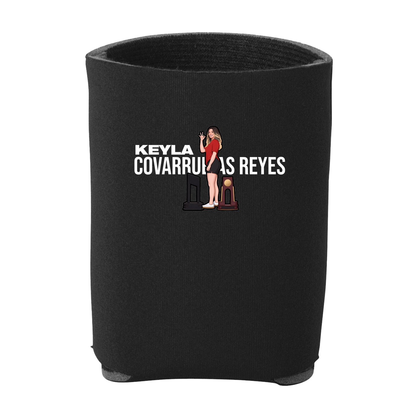 Can Holder — Player Name in Black