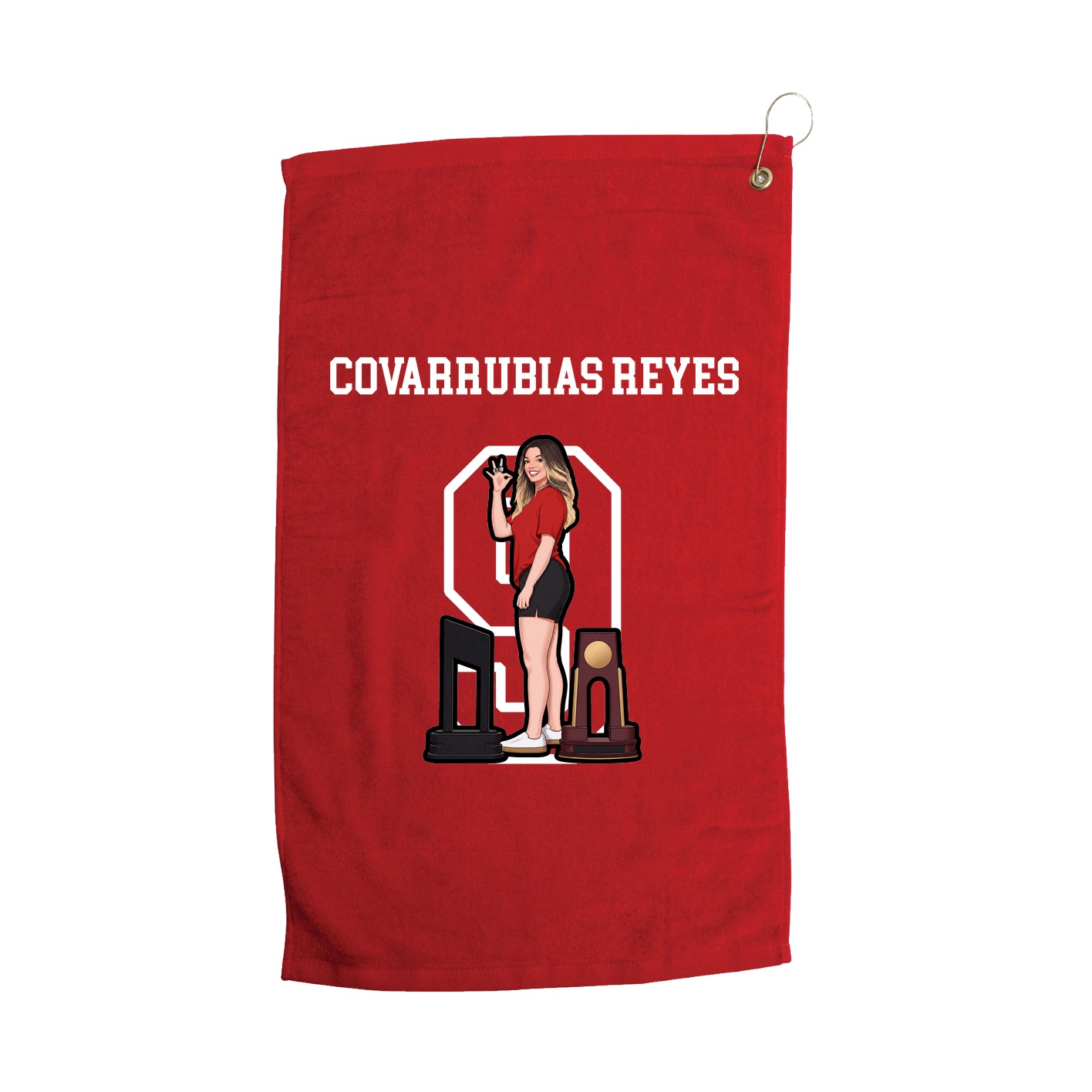 Golf Towel — Shirsey in Red