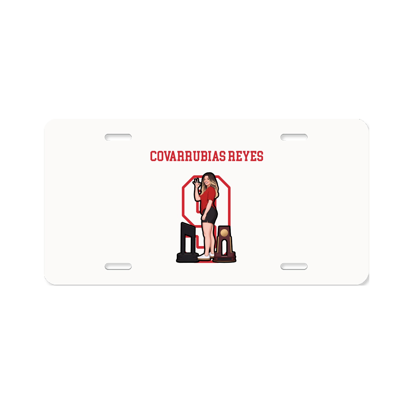 License Plate — Shirsey in Classic