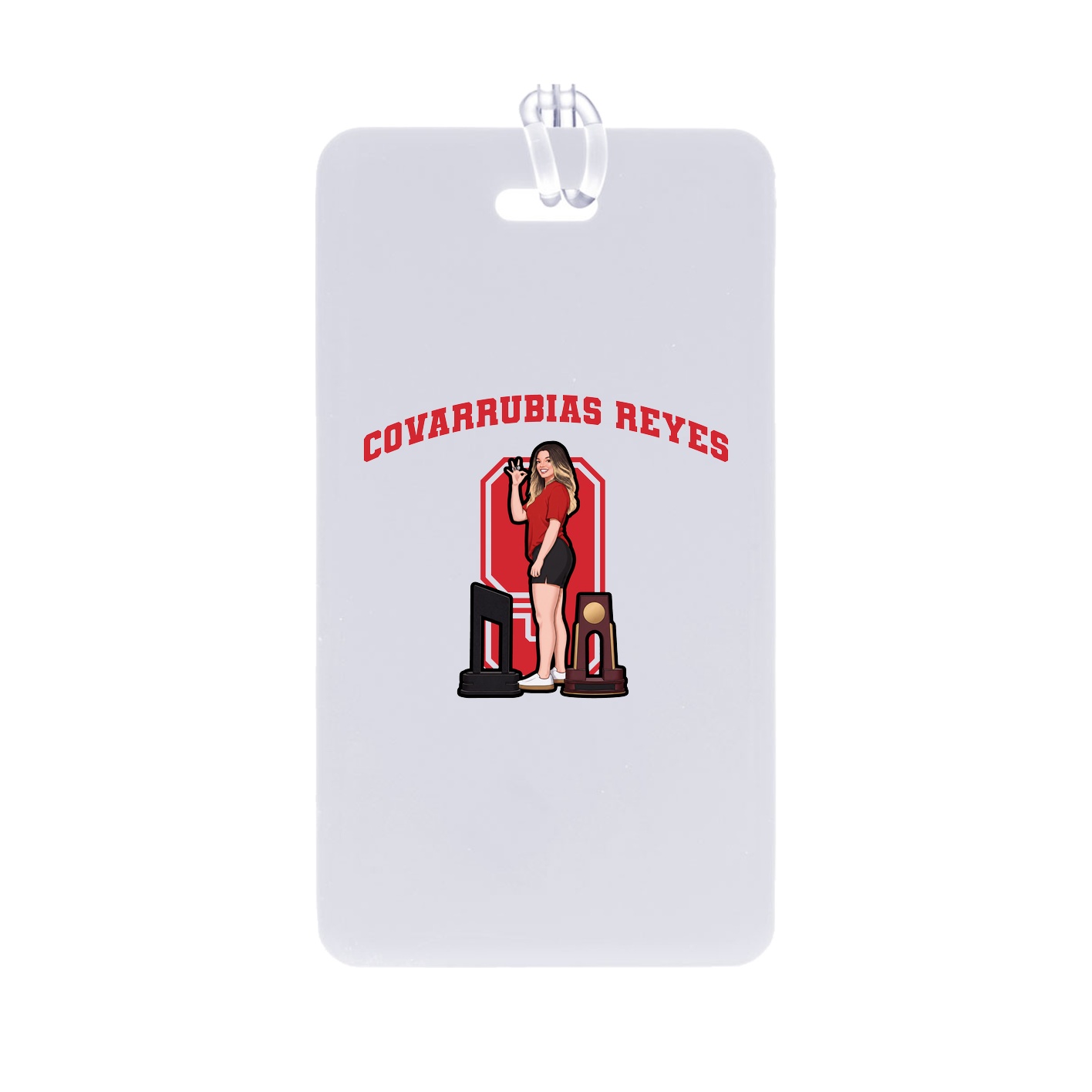 Bag Tag — Number in Classic