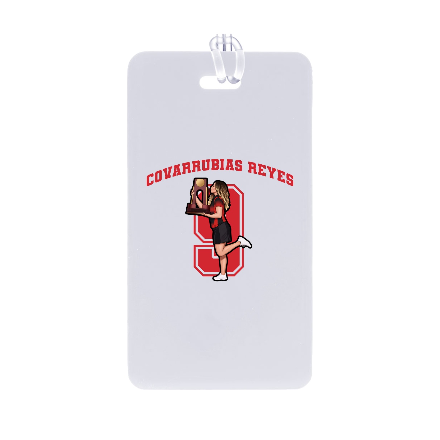 Bag Tag — Number in Classic
