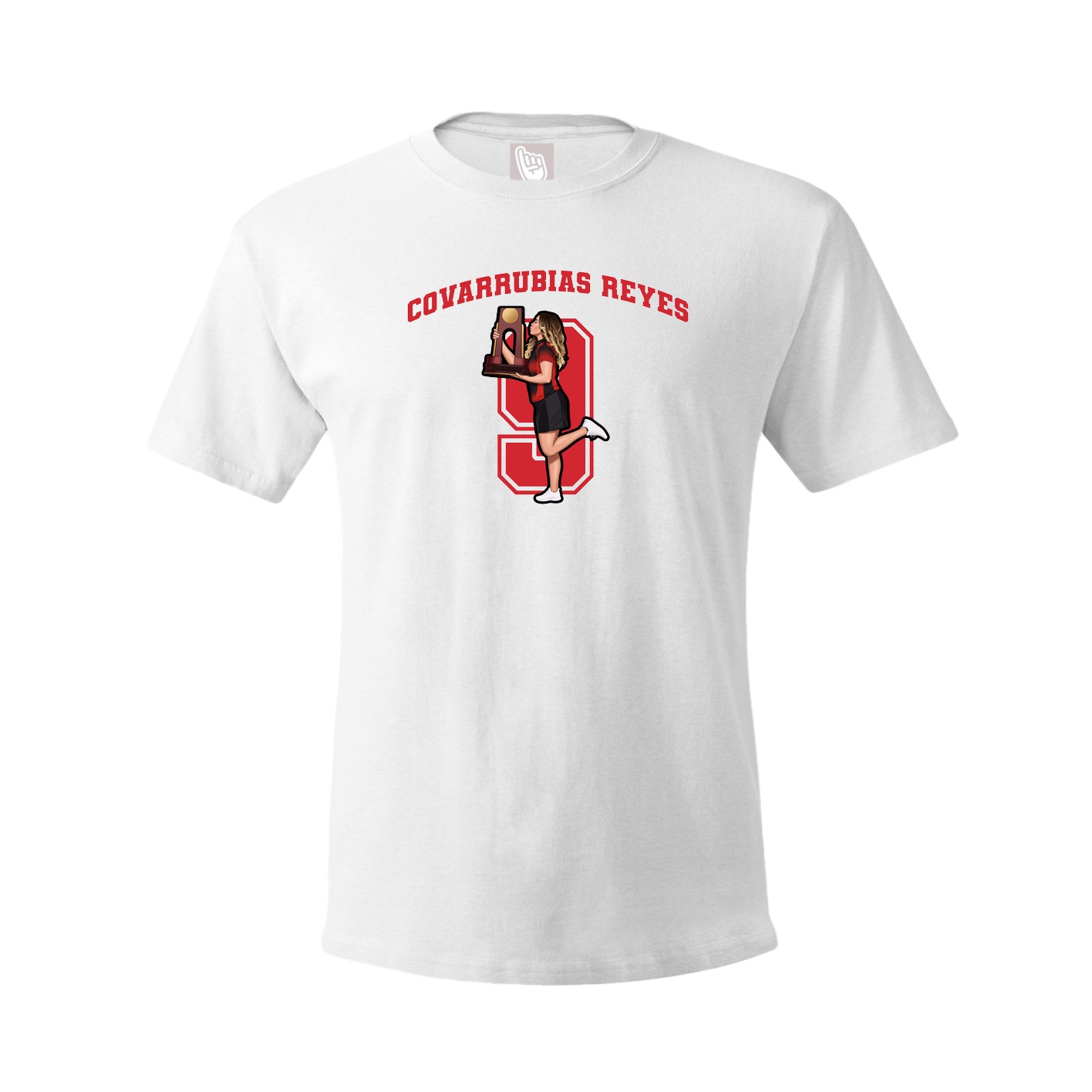 Tee — Number in White