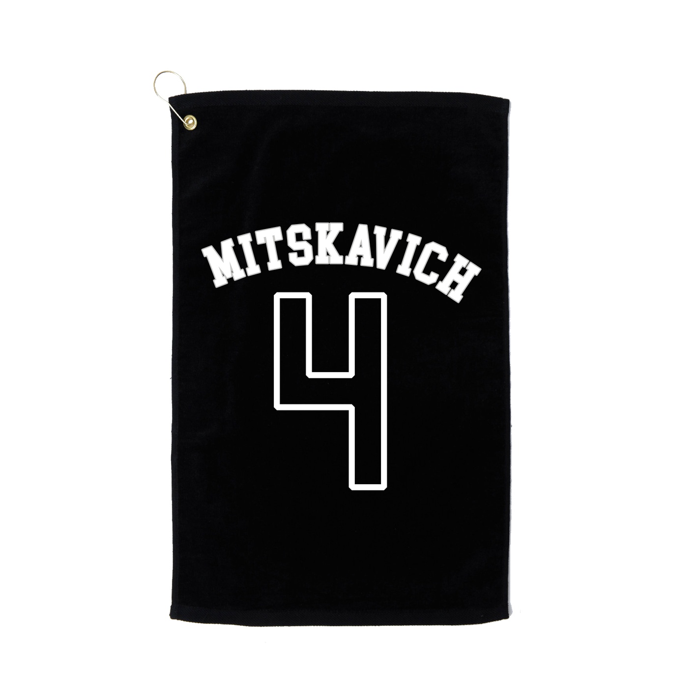 Golf Towel — Shirsey Arch in Black