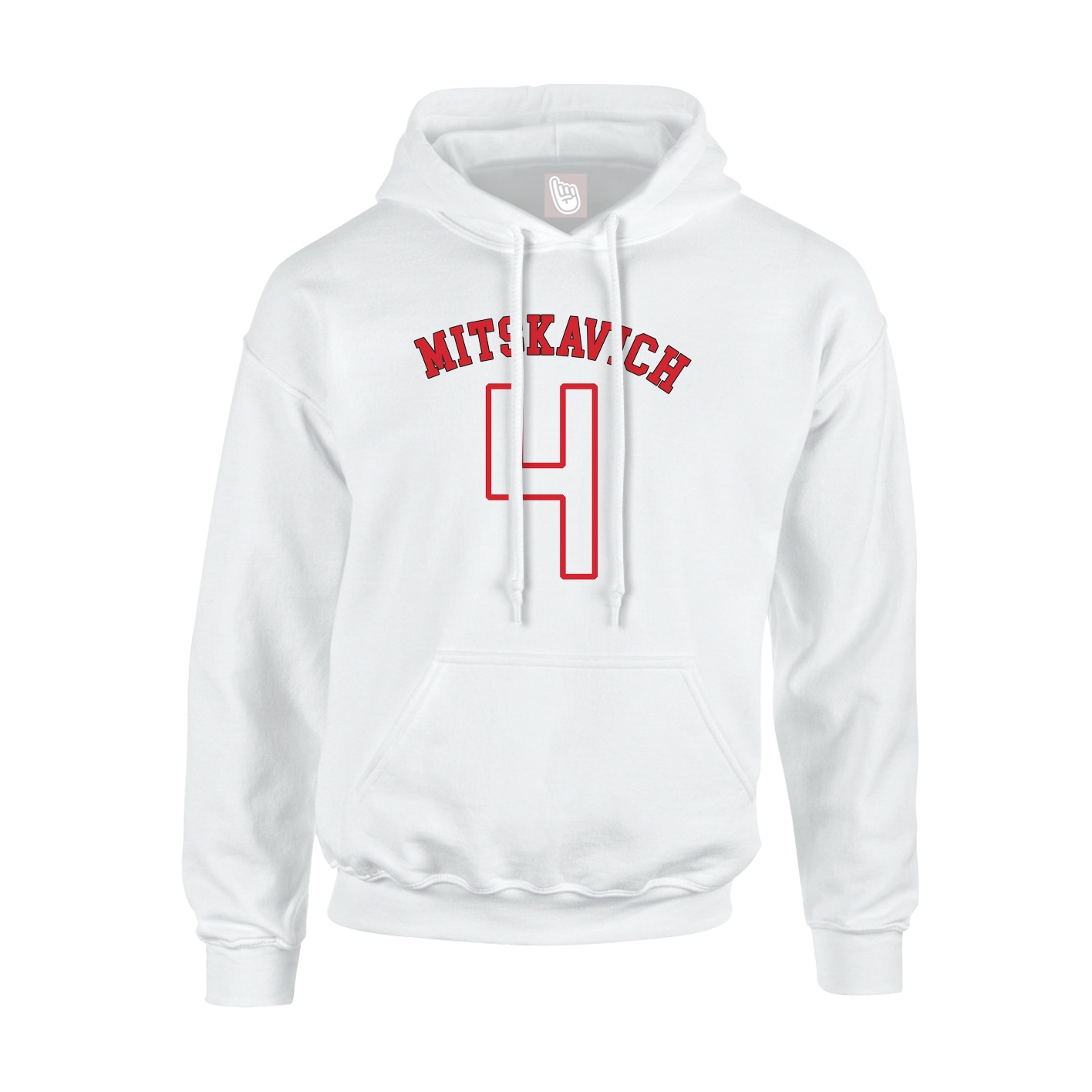 Hoodie — Shirsey Arch in White