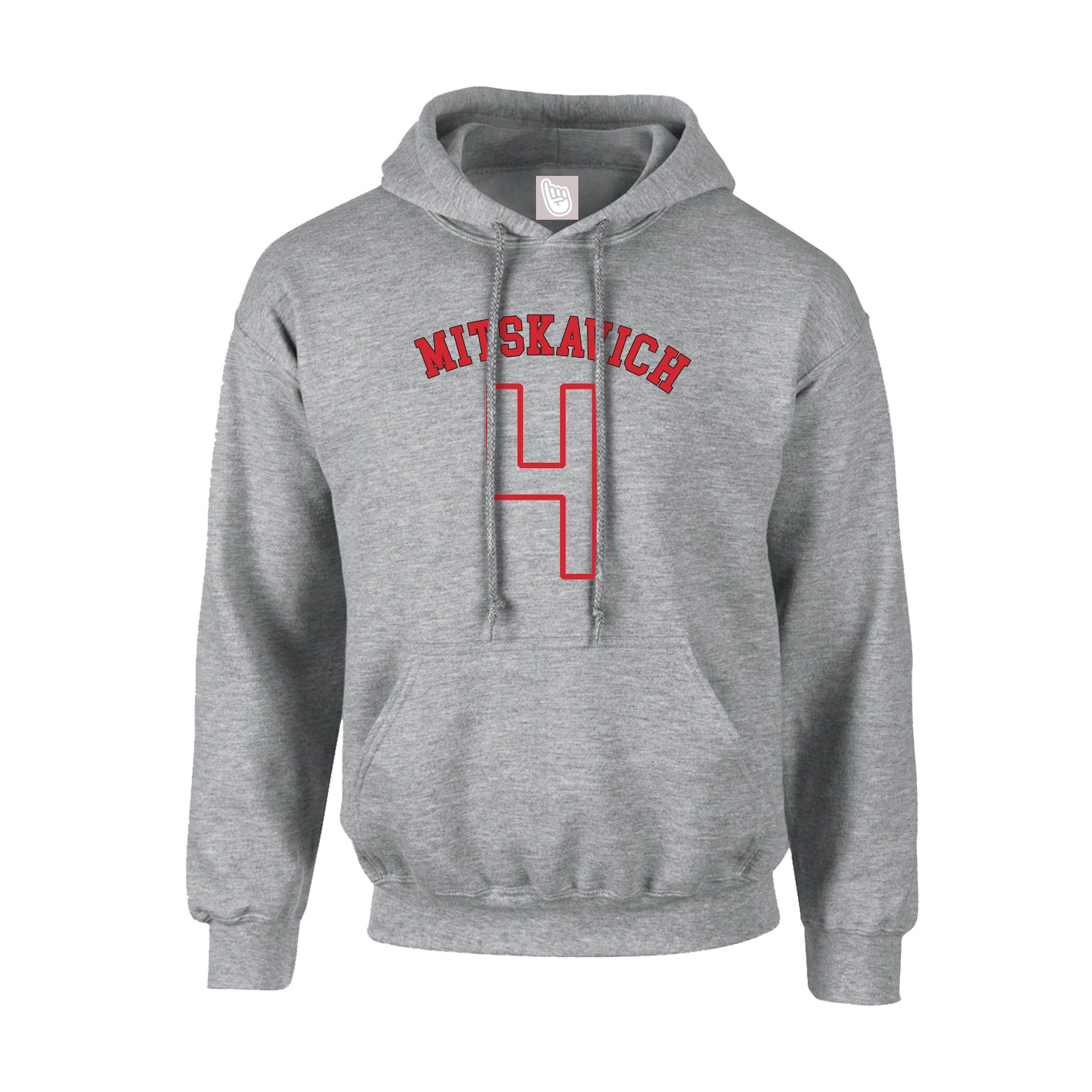 Youth Hoodie — Shirsey Arch in Grey