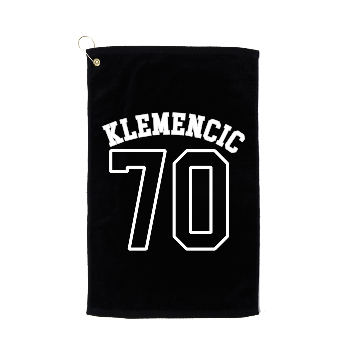 Golf Towel — Shirsey Arch in Black