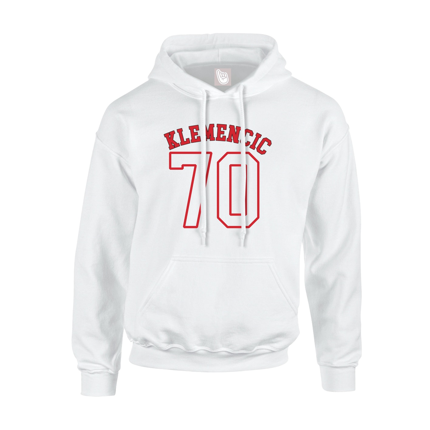 Hoodie — Shirsey Arch in White