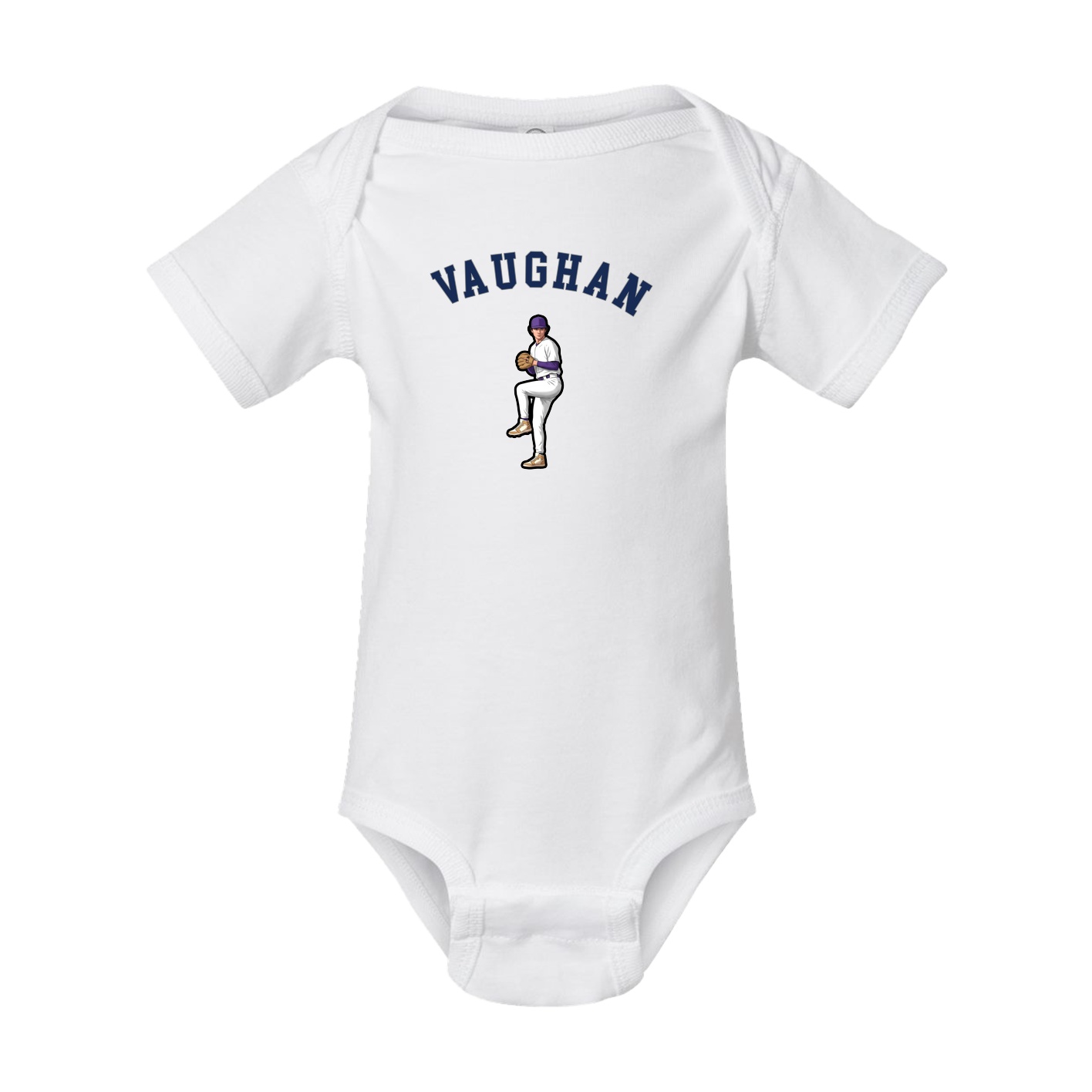 Baby Onesie — Shirsey Arch in White