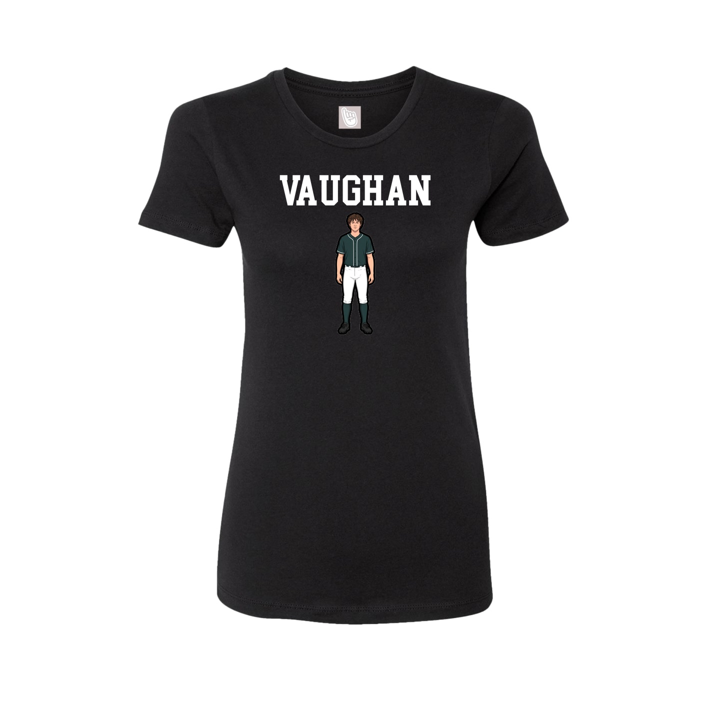 Fitted Women's Tee — Shirsey in Black