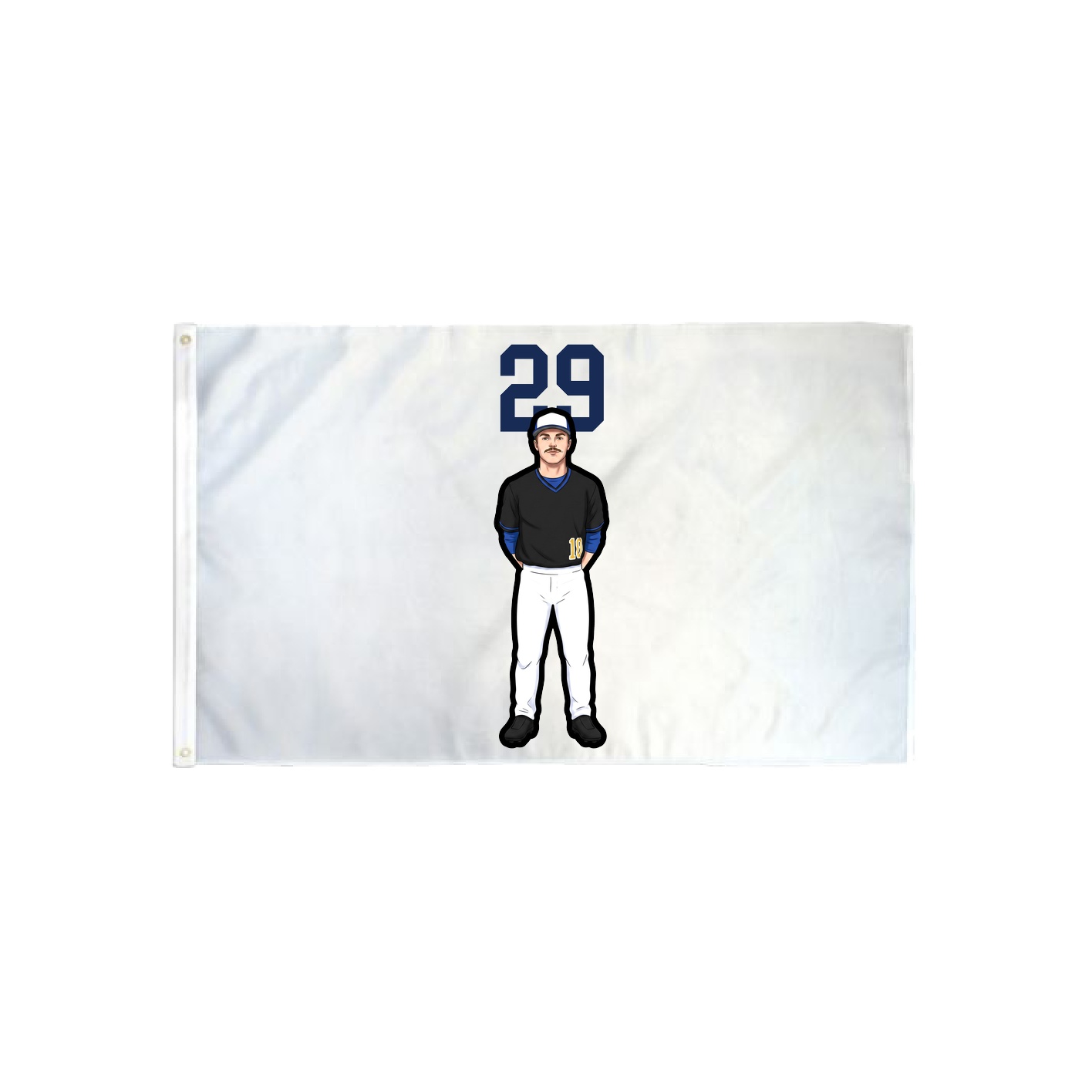 3x5 Flag — Number Top in Classic