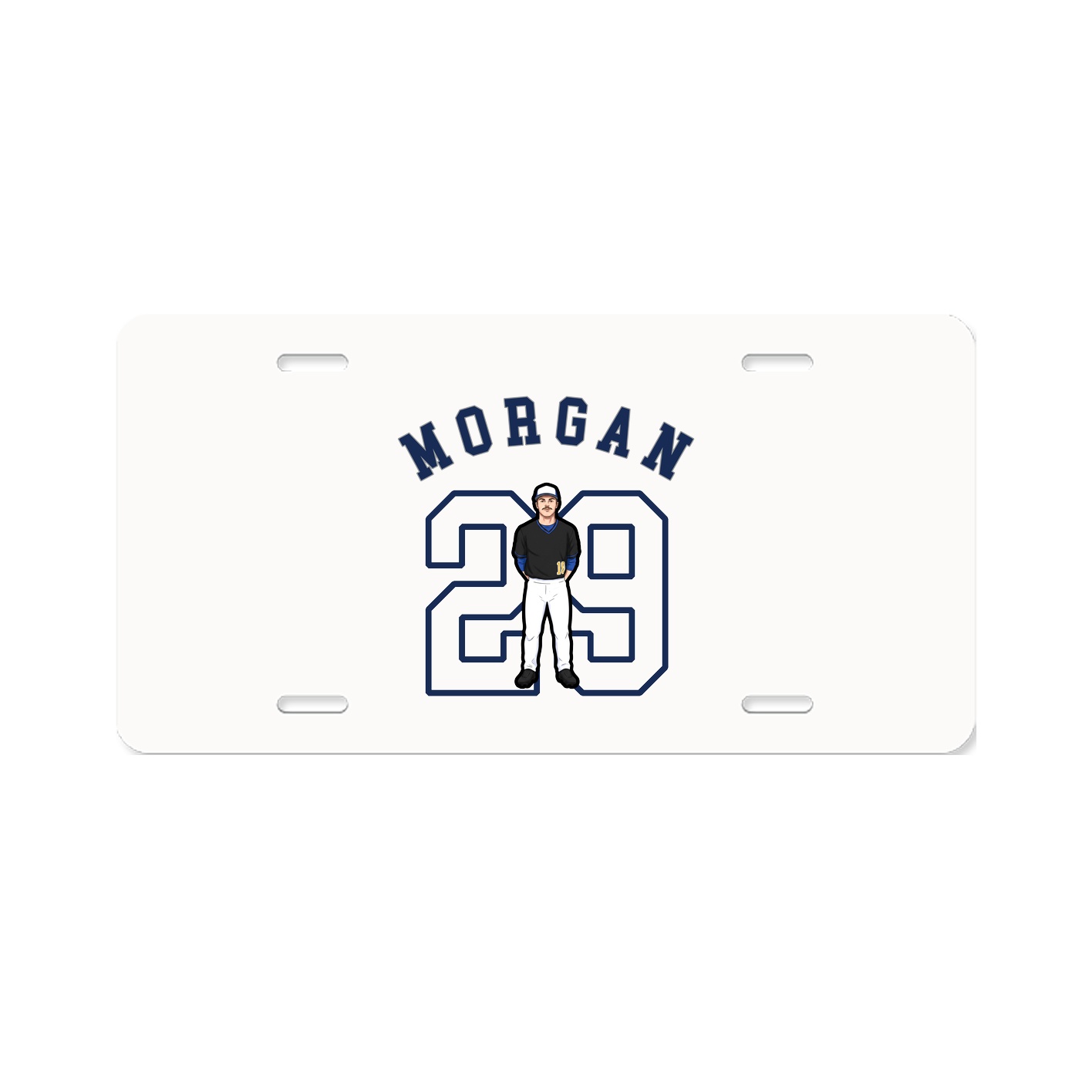 License Plate — Shirsey Arch in Classic