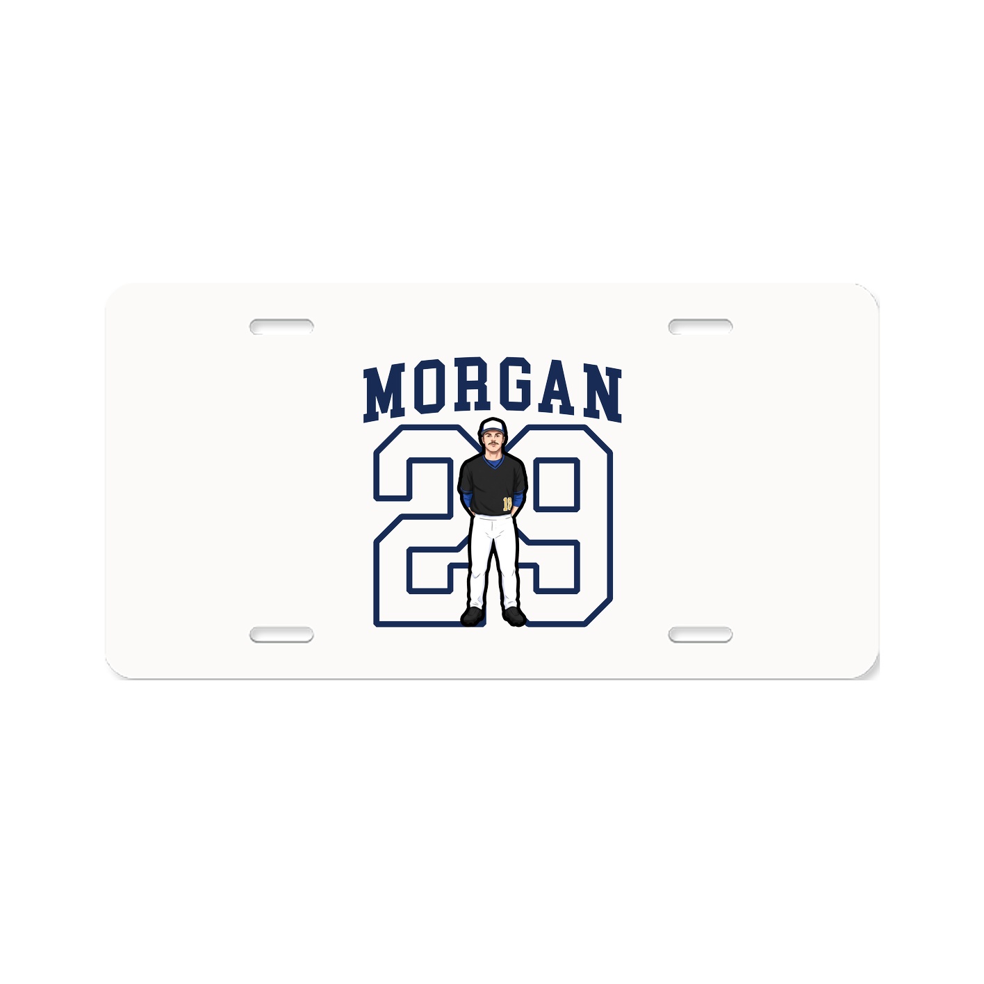 License Plate — Shirsey in Classic