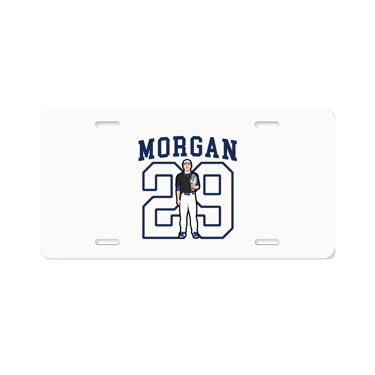 License Plate — Shirsey in Classic