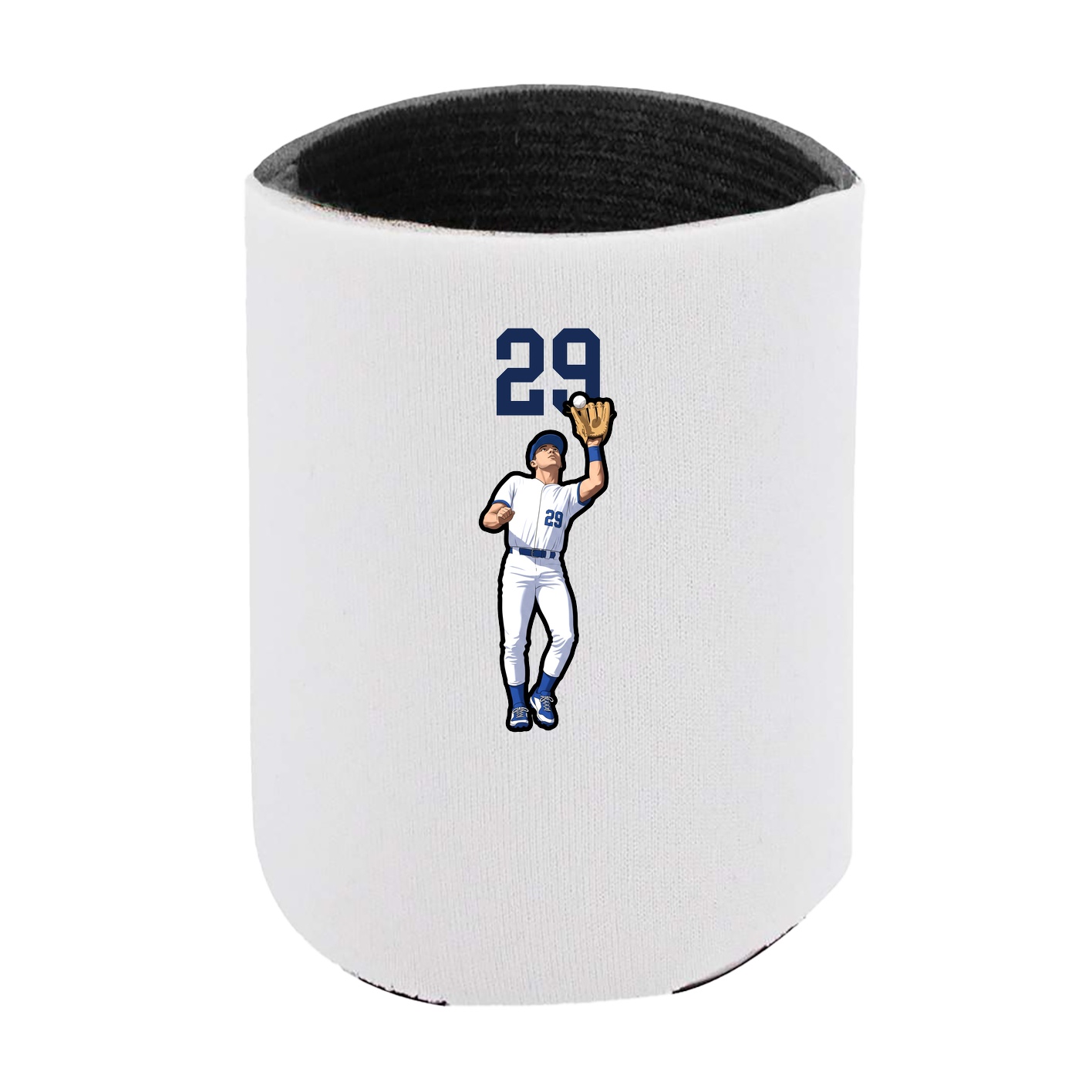Can Holder — Number Top in White