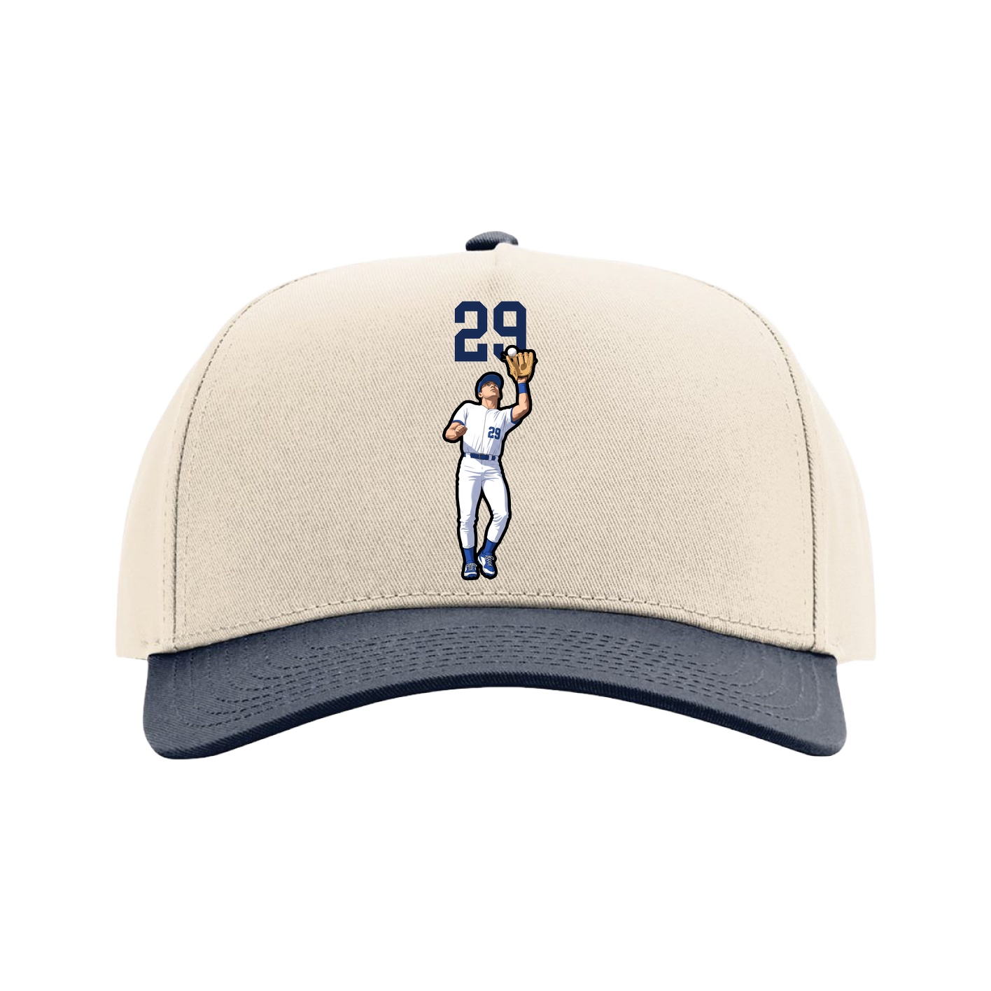 Full Fabric Five-Panel Champ Cap