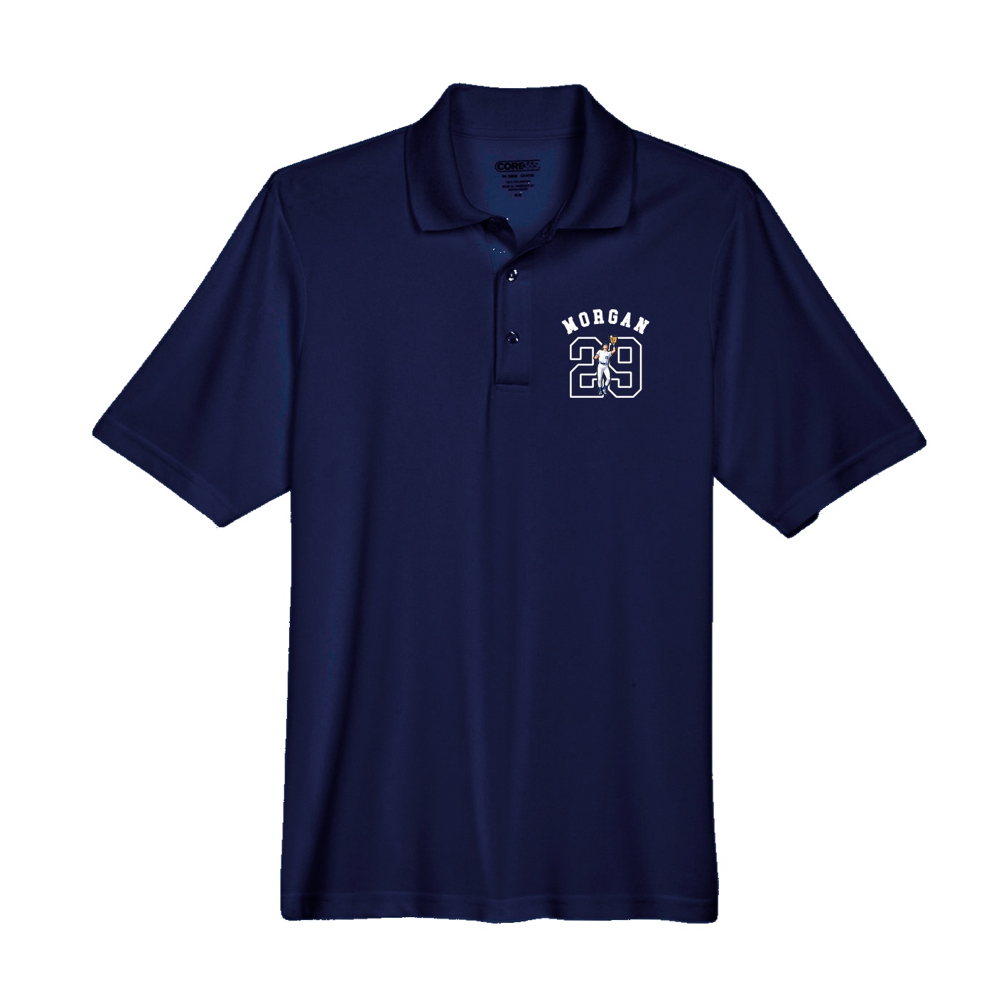 Performance Polo — Shirsey Arch in Navy