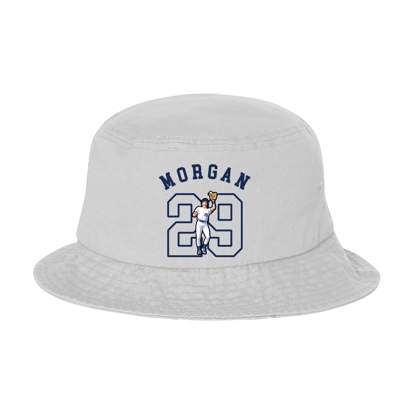 Bucket Cap — Shirsey Arch in White