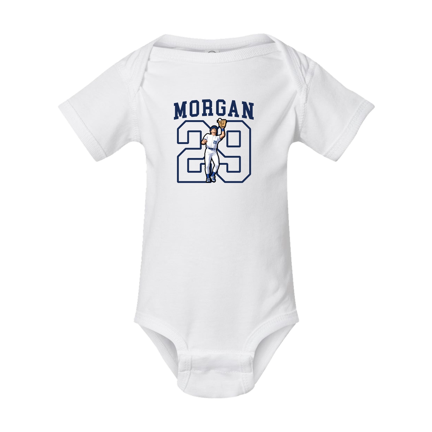 Baby Onesie — Shirsey in White