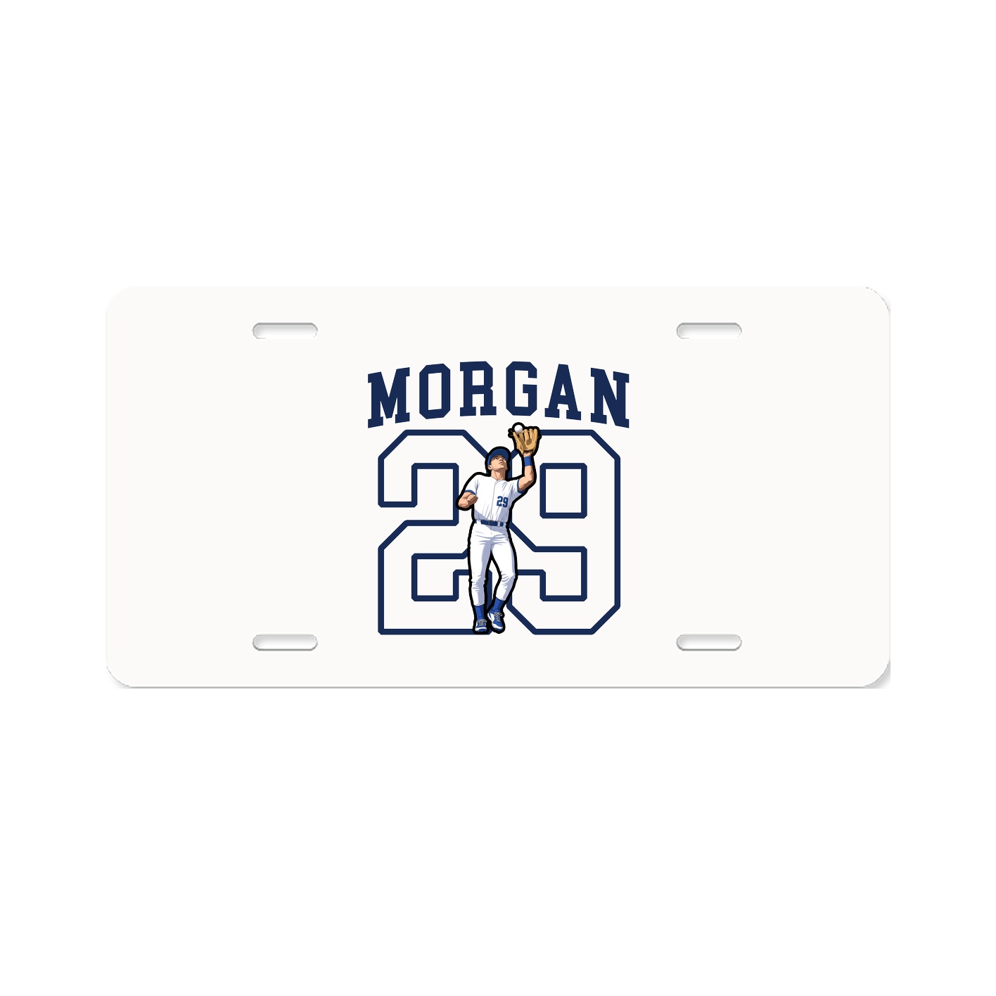 Aluminum License Plate