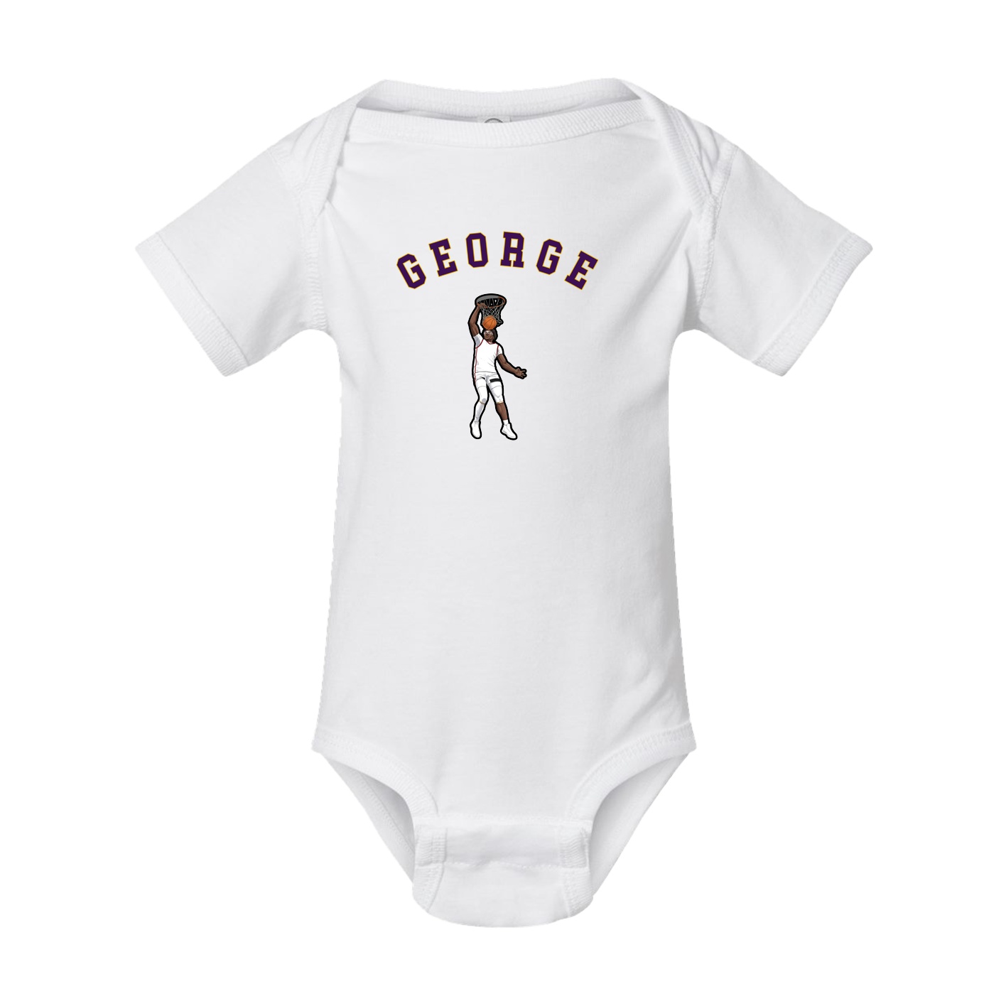 Baby Onesie — Shirsey Arch in White