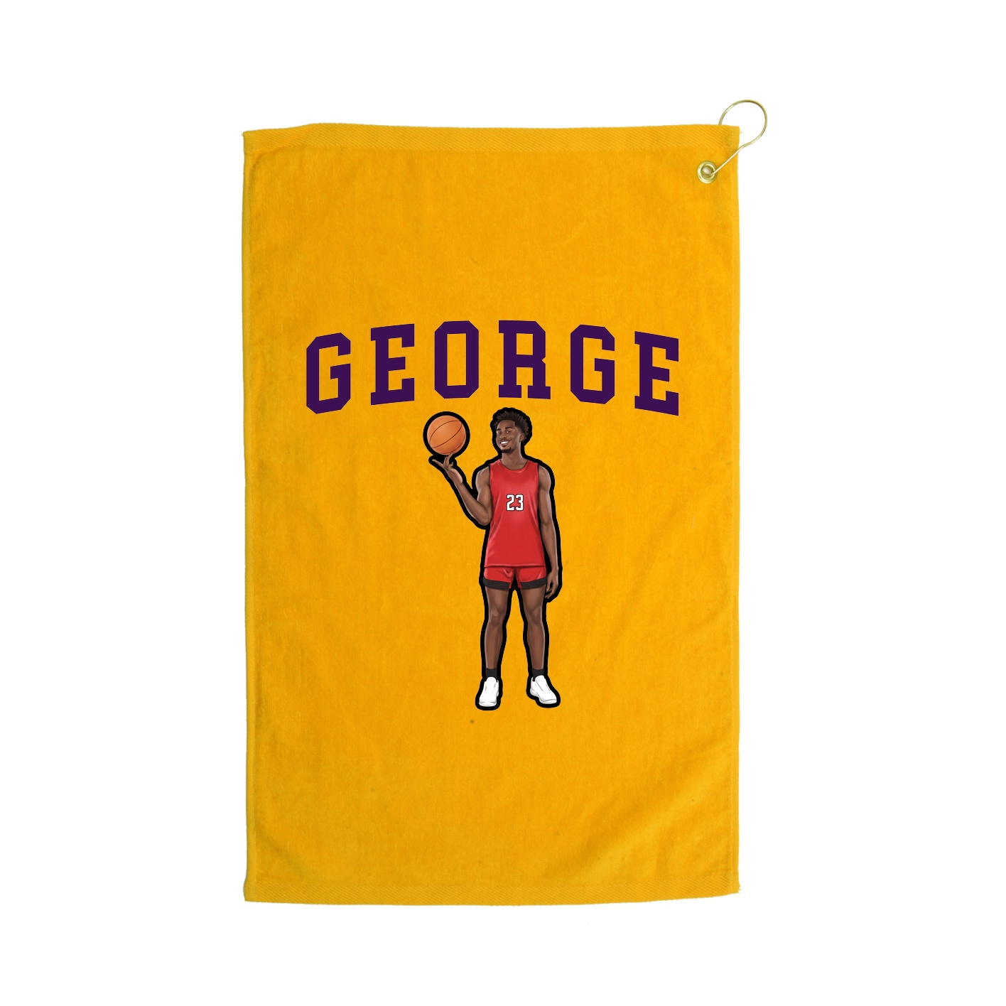 Golf Towel — Shirsey in Gold