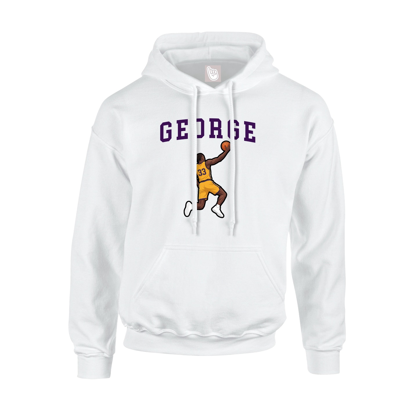 Hoodie — Shirsey in White