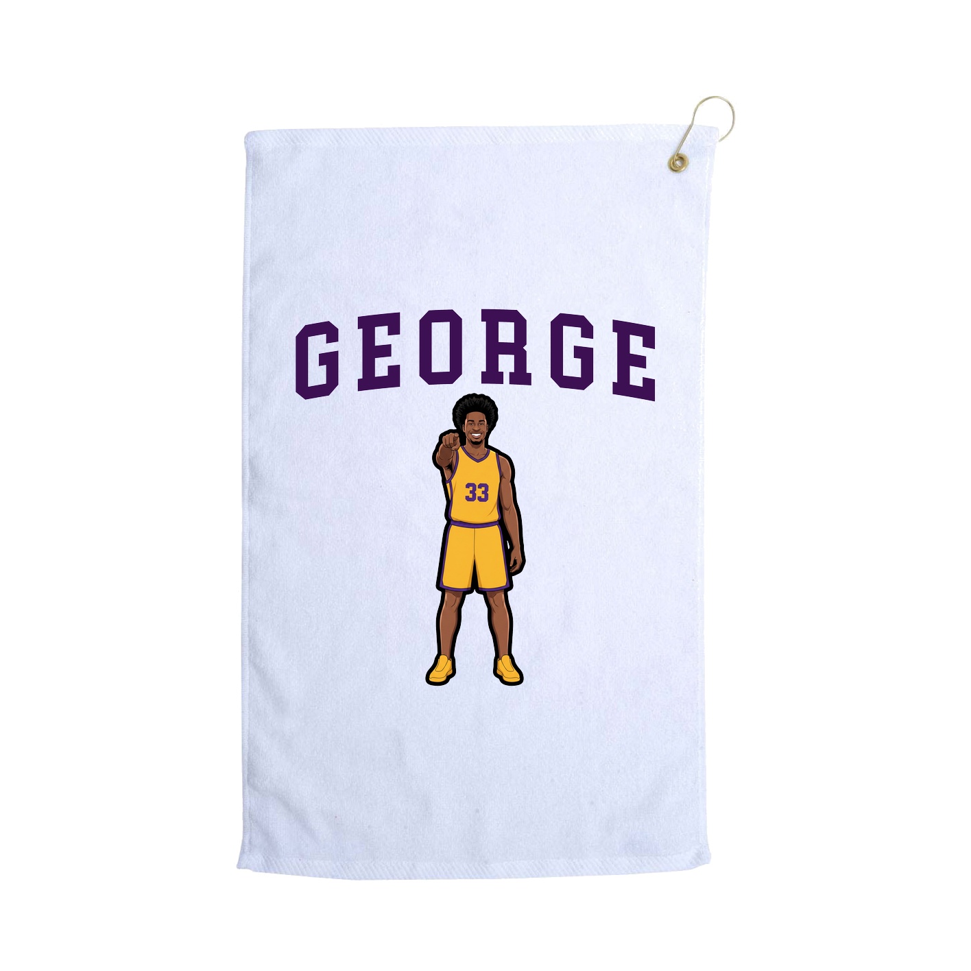 Golf Towel — Shirsey in White