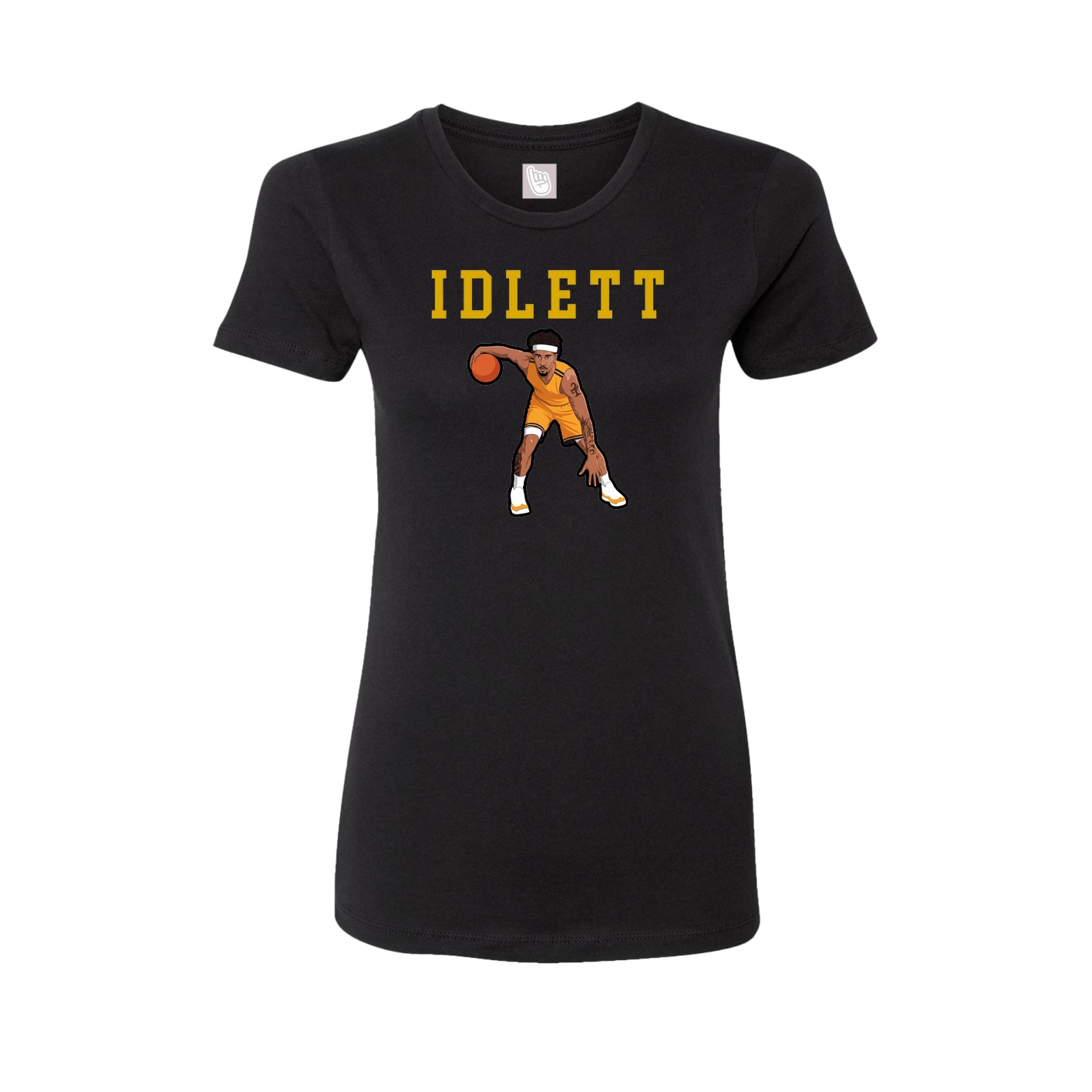 Fitted Women's Tee — Shirsey in Black