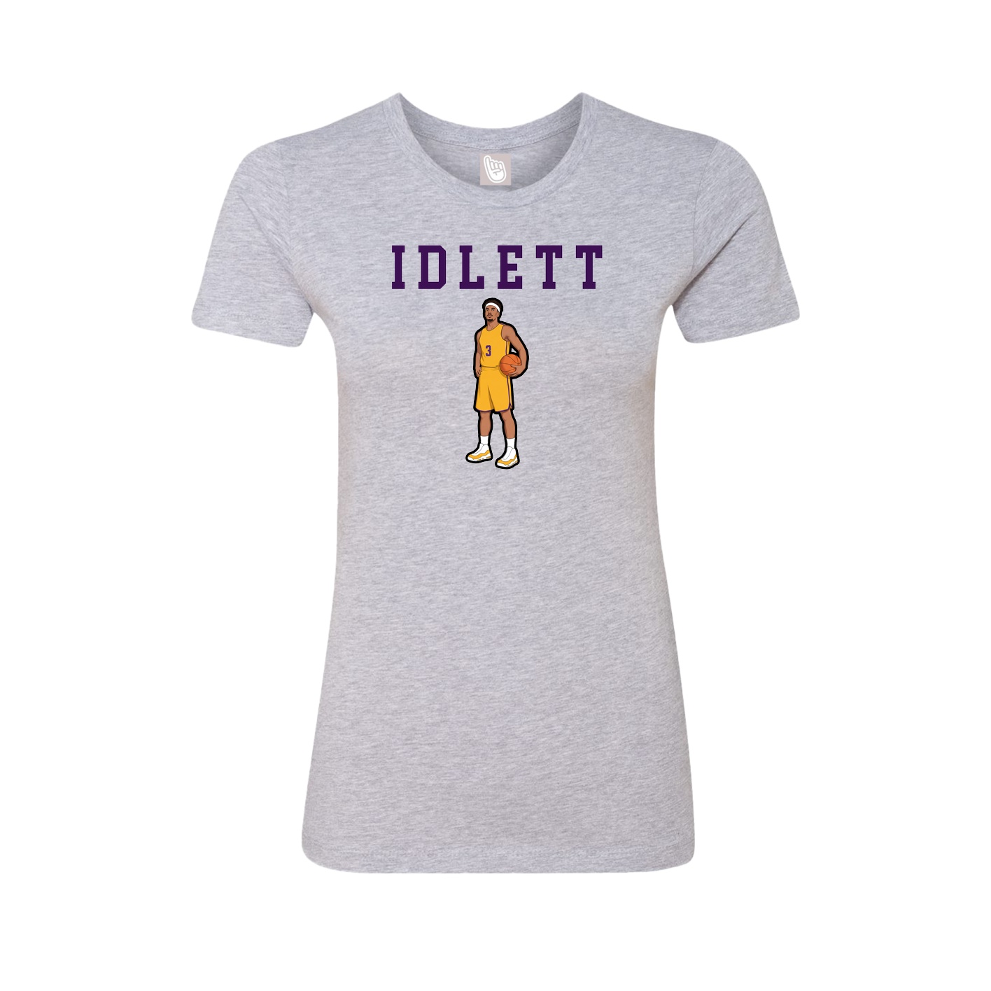 Fitted Women's Tee — Shirsey in Grey