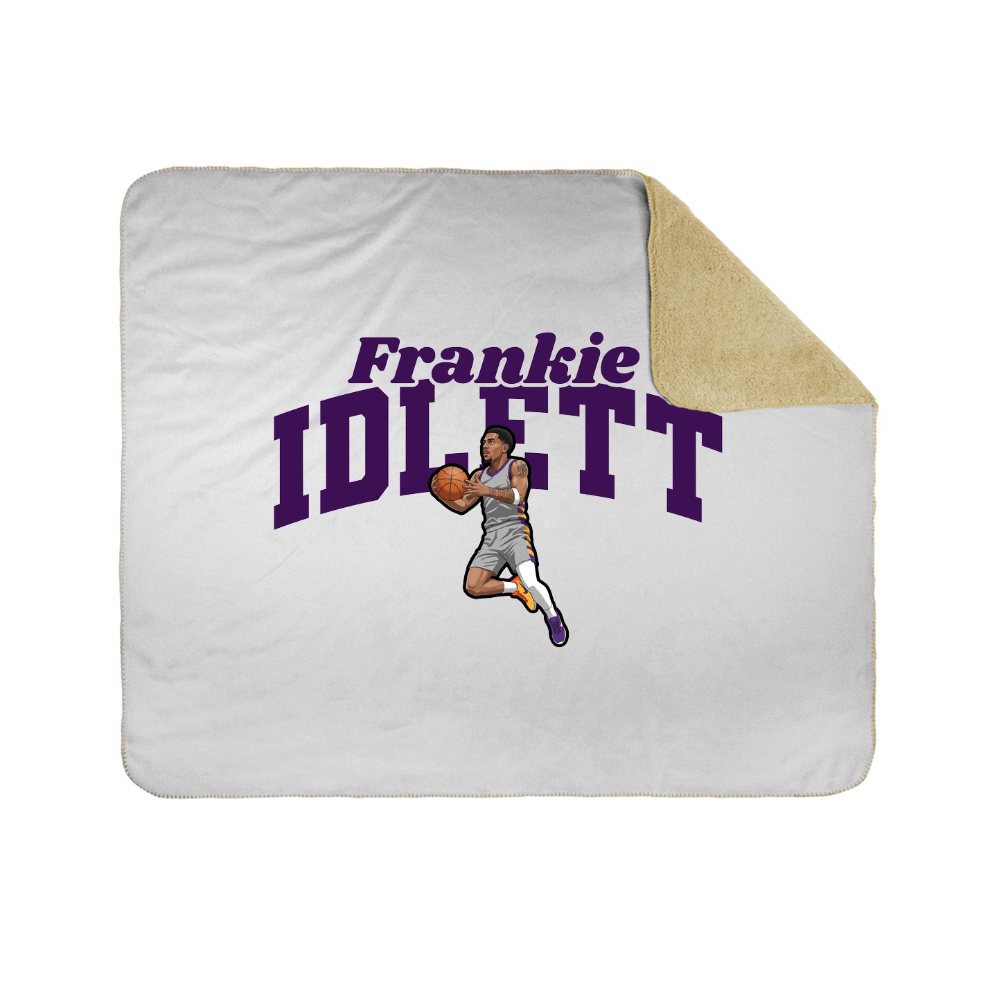Throw Blanket — Signature Arch in White