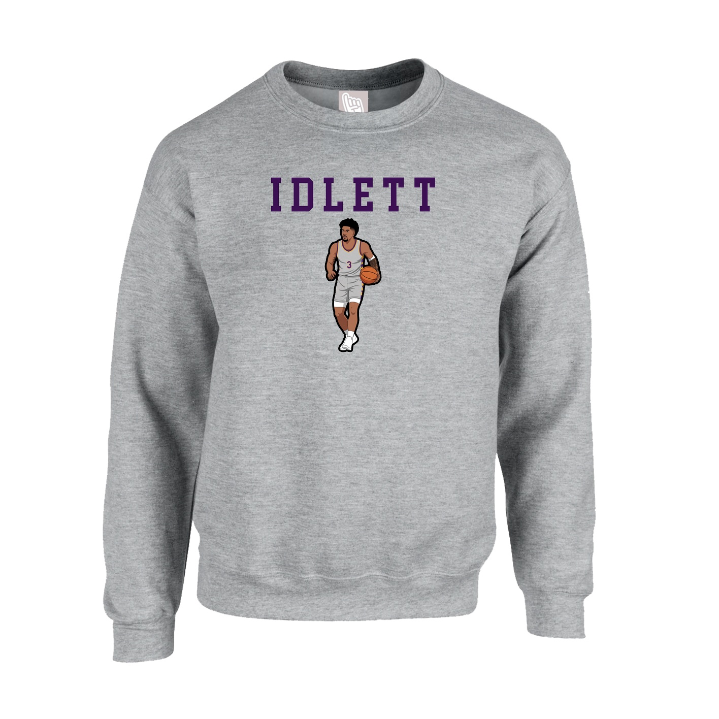 Fleece Crew — Shirsey in Grey